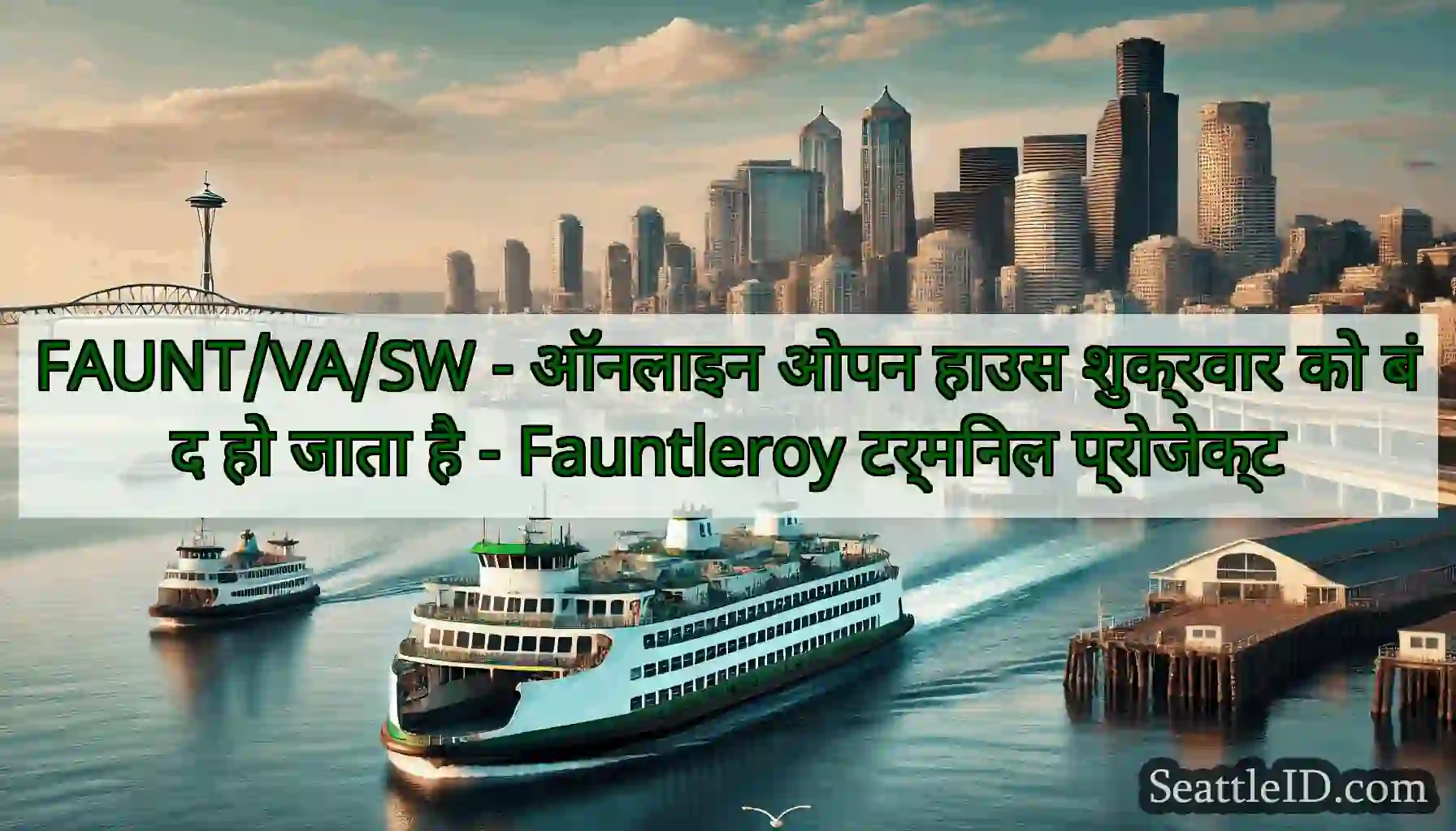 FAUNT/VA/SW - ऑनलाइन ओपन हाउस शुक्रवार को बंद हो