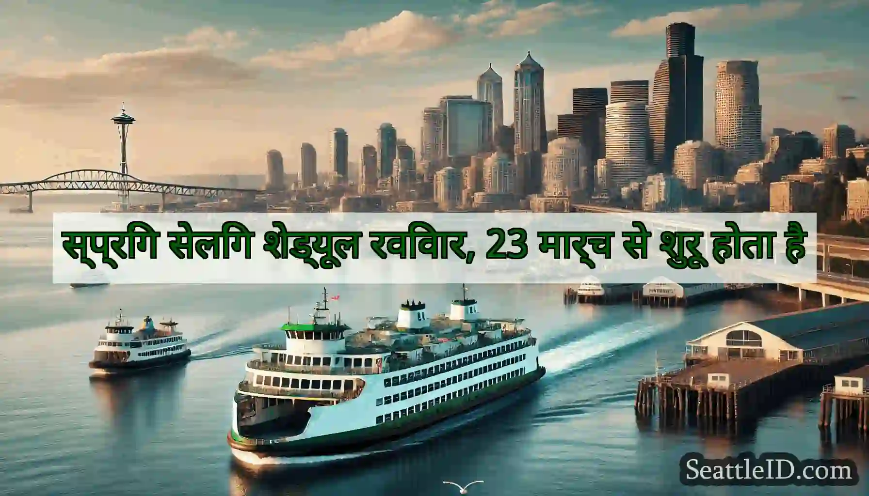 स्प्रिंग सेलिंग शेड्यूल रविवार, 23 मार्च से शुरू