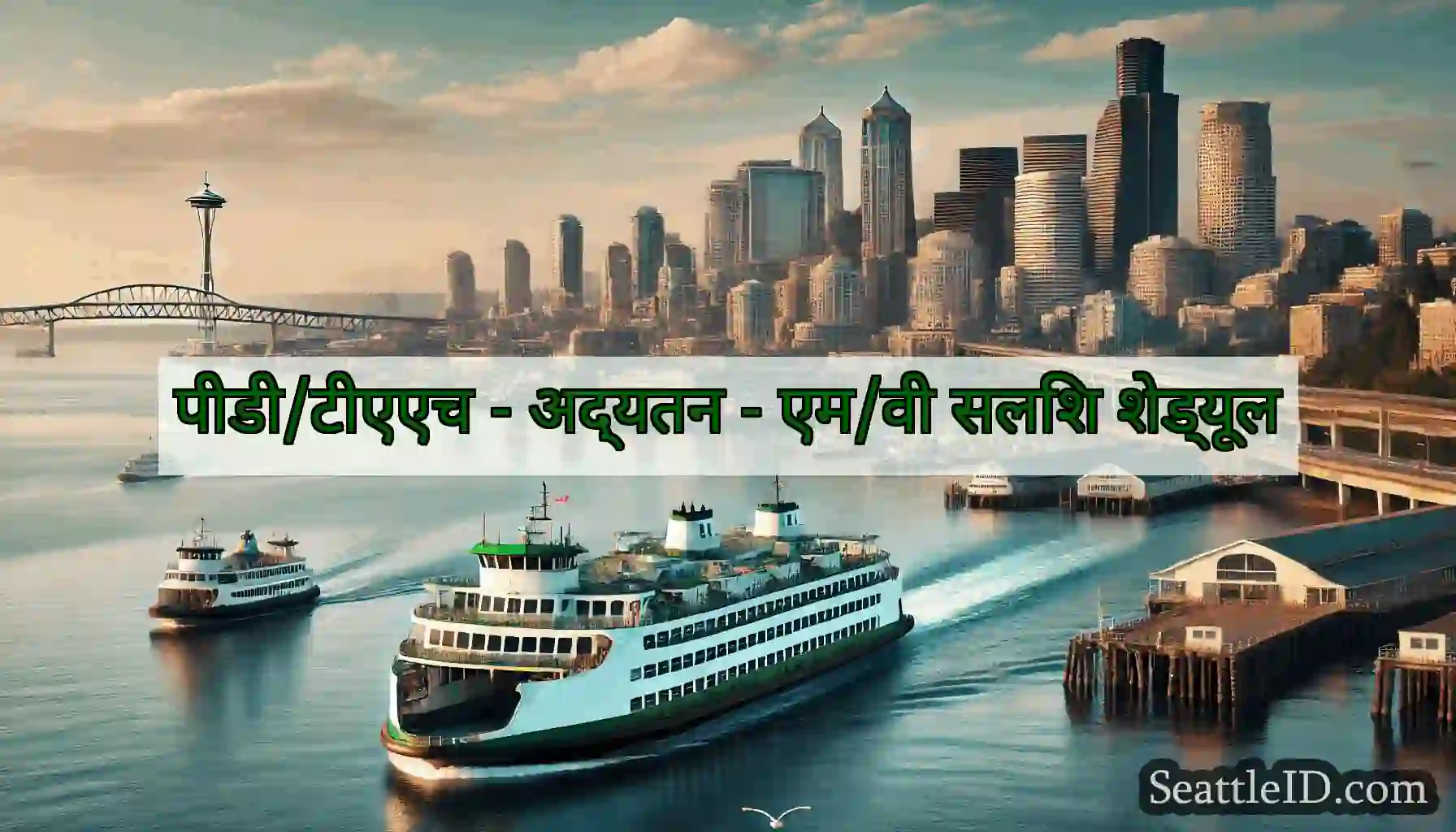 पीडी/टीएएच - अद्यतन - एम/वी सलिश शेड्यूल