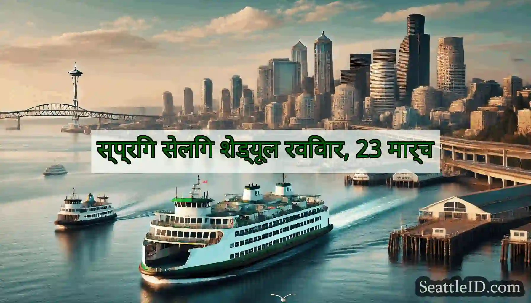 स्प्रिंग सेलिंग शेड्यूल रविवार, 23 मार्च