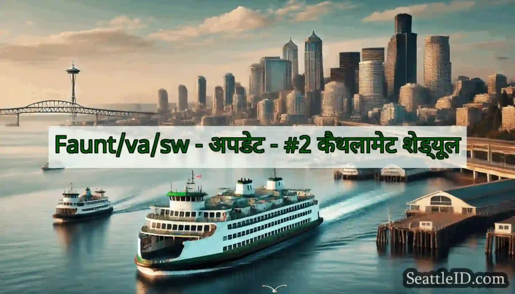 Faunt/va/sw - अपडेट - #2 कैथलामेट शेड्यूल