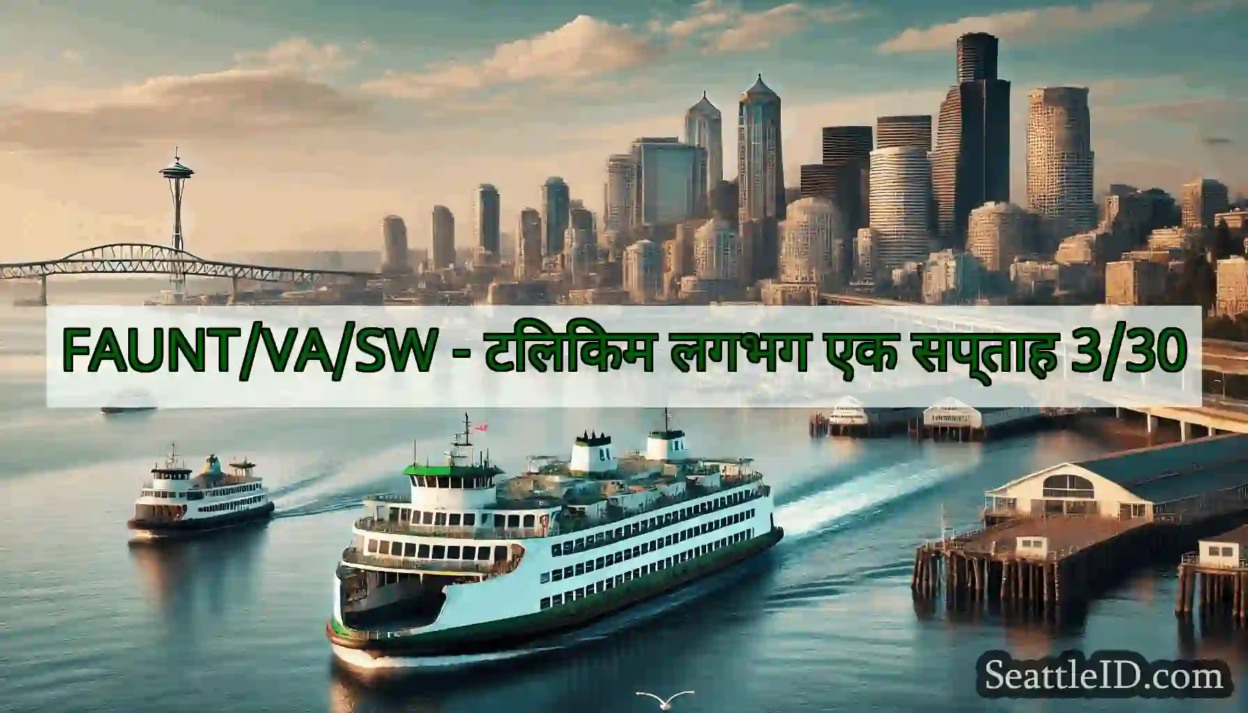 FAUNT/VA/SW - टिलिकम लगभग एक सप्ताह 3/30