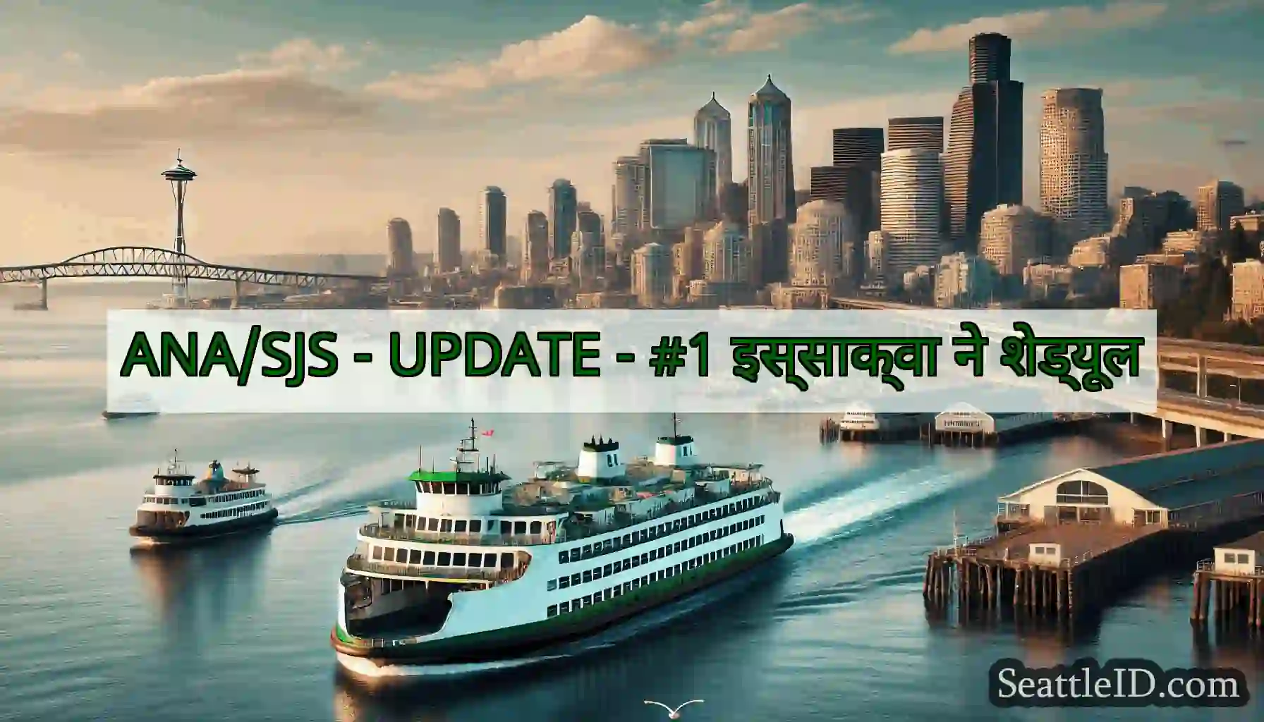 ANA/SJS - UPDATE - #1 इस्साक्वा ने शेड्यूल