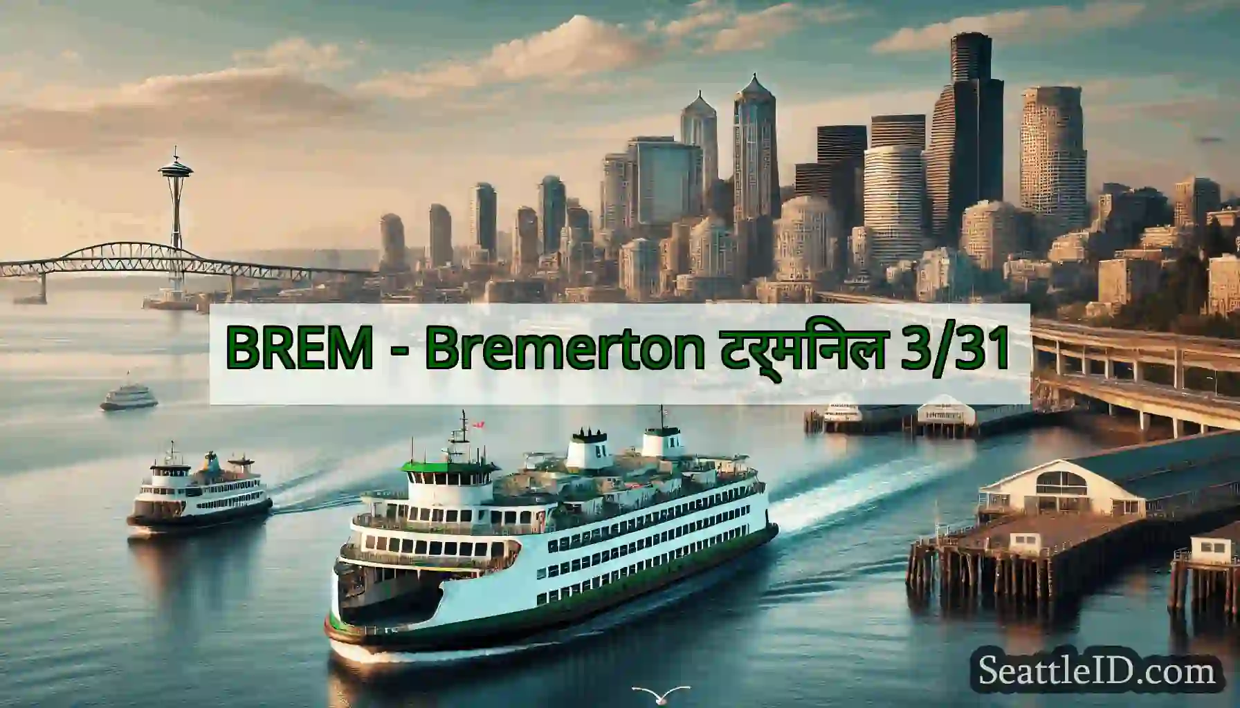 BREM - Bremerton टर्मिनल 3/31
