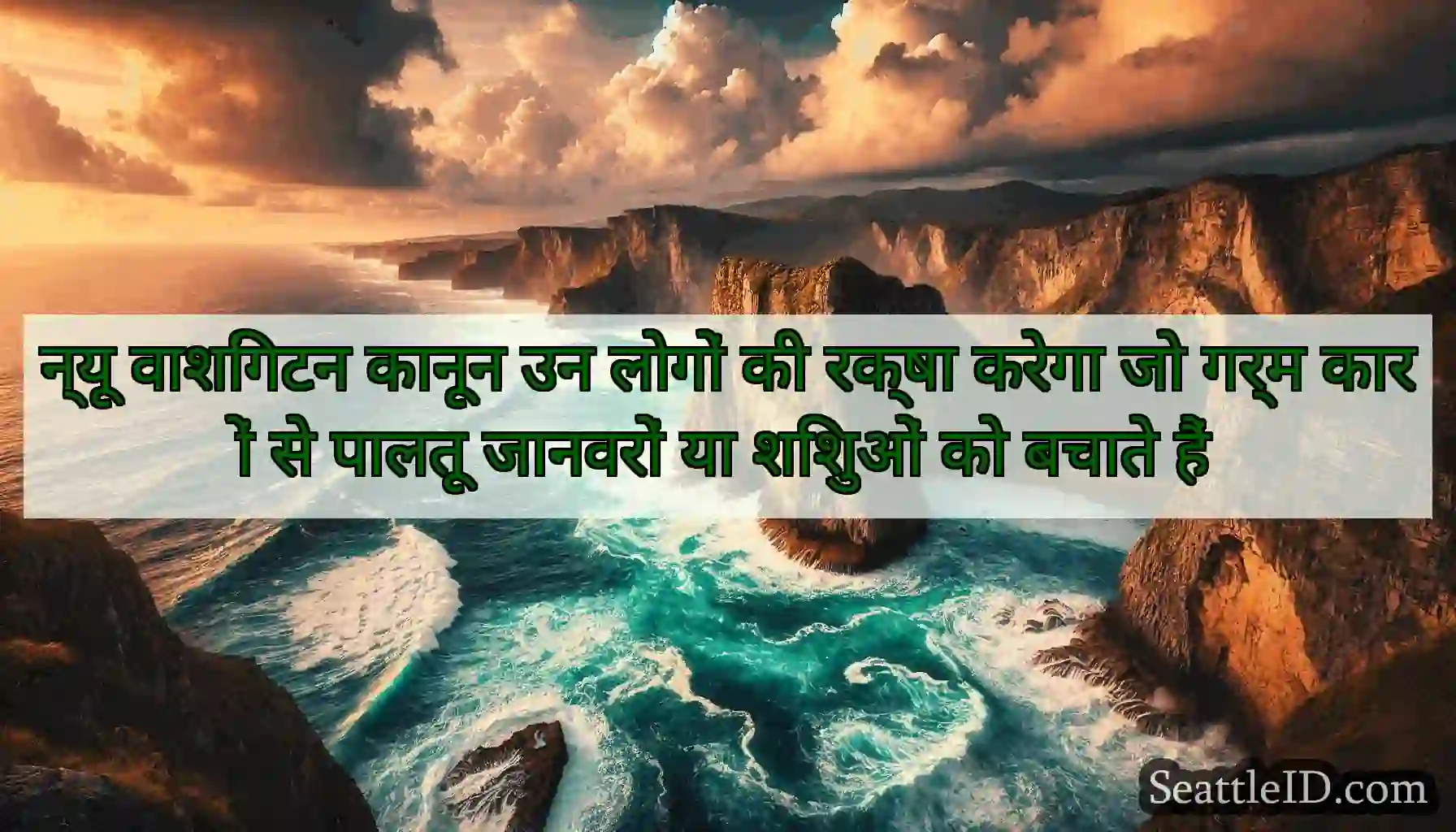 न्यू वाशिंगटन कानून उन लोगों की रक्षा करेगा जो
