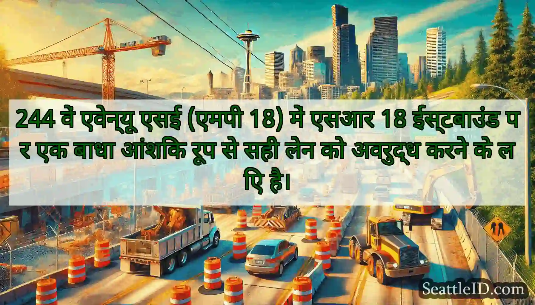 244 वें एवेन्यू एसई (एमपी 18) में एसआर 18