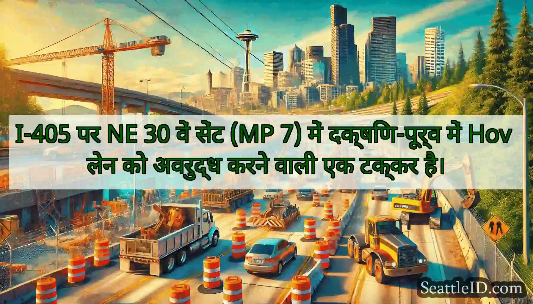 I-405 पर NE 30 वें सेंट (MP 7) में दक्षिण-पूर्व