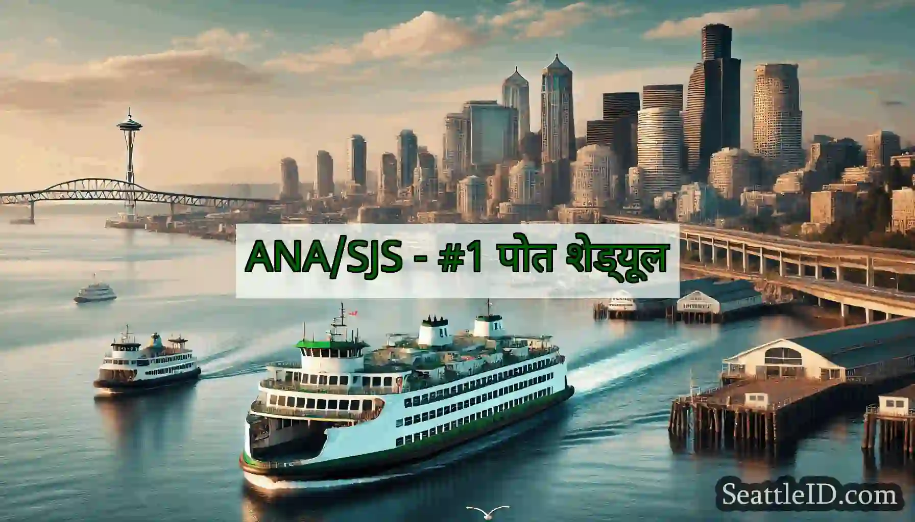 ANA/SJS - #1 पोत शेड्यूल