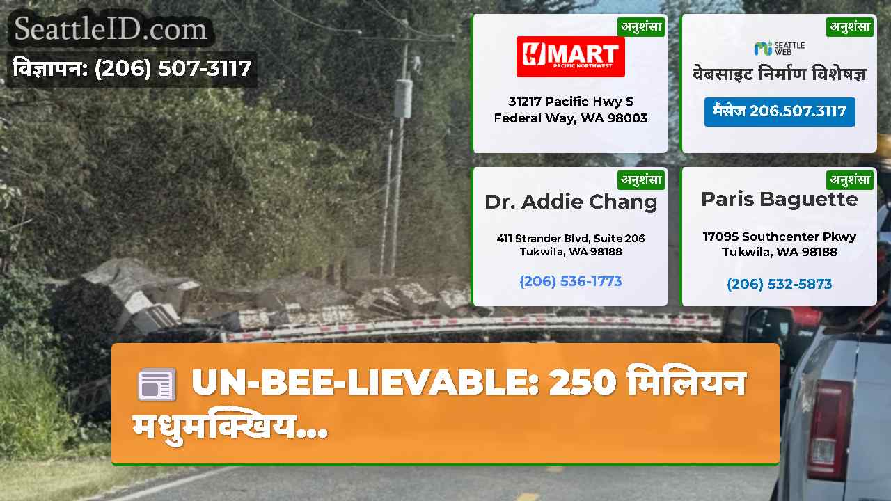 UN-BEE-LIEVABLE: 250 मिलियन मधुमक्खिय...