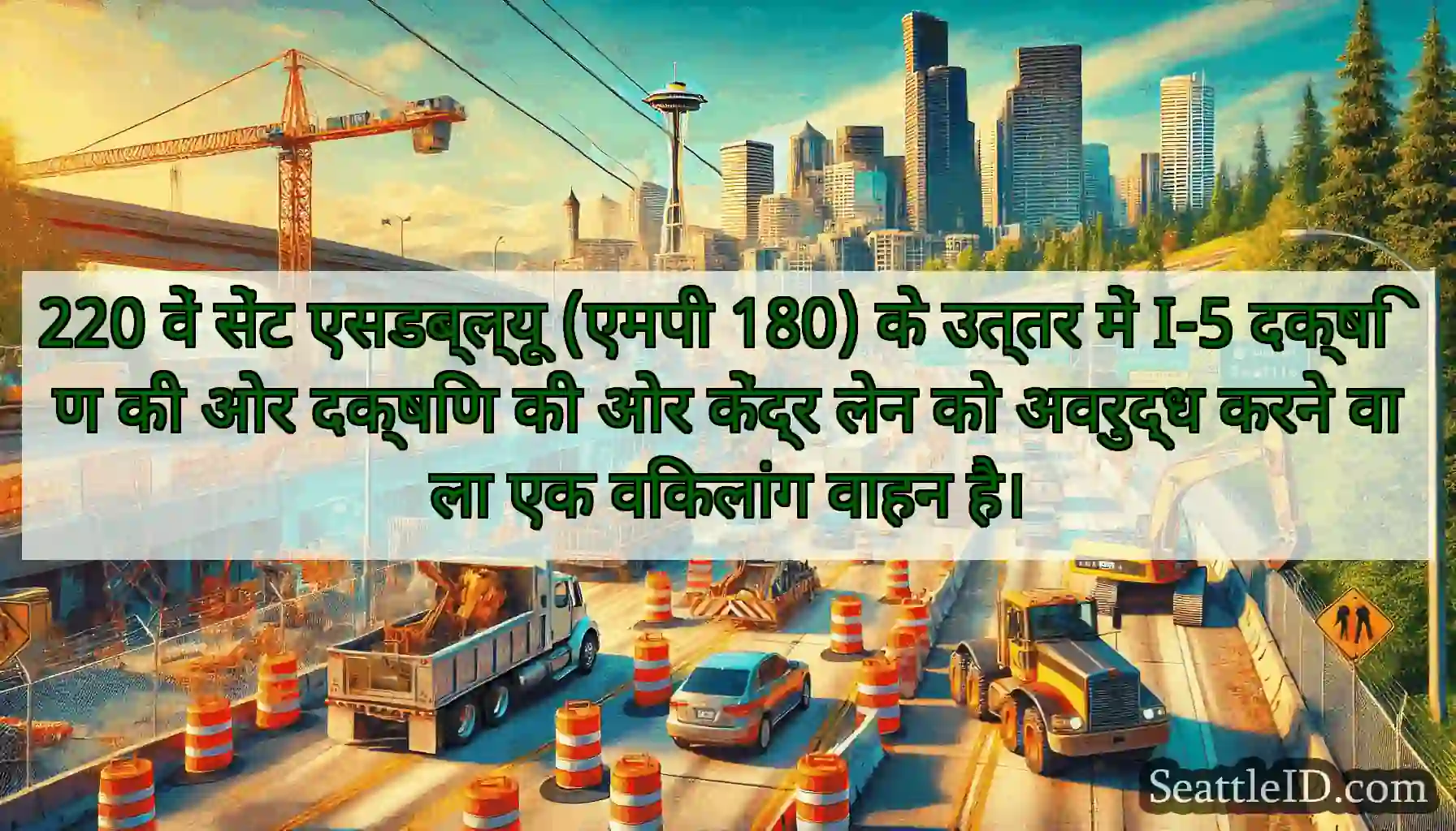 220 वें सेंट एसडब्ल्यू (एमपी 180) के उत्तर में