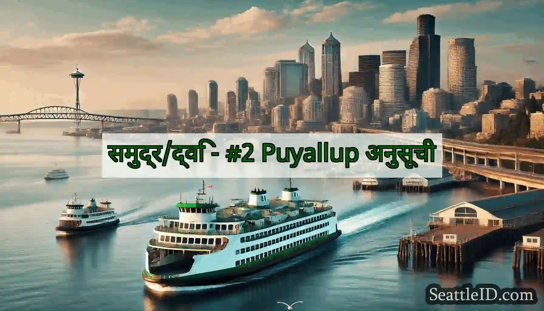 समुद्र/द्वि - #2 Puyallup अनुसूची