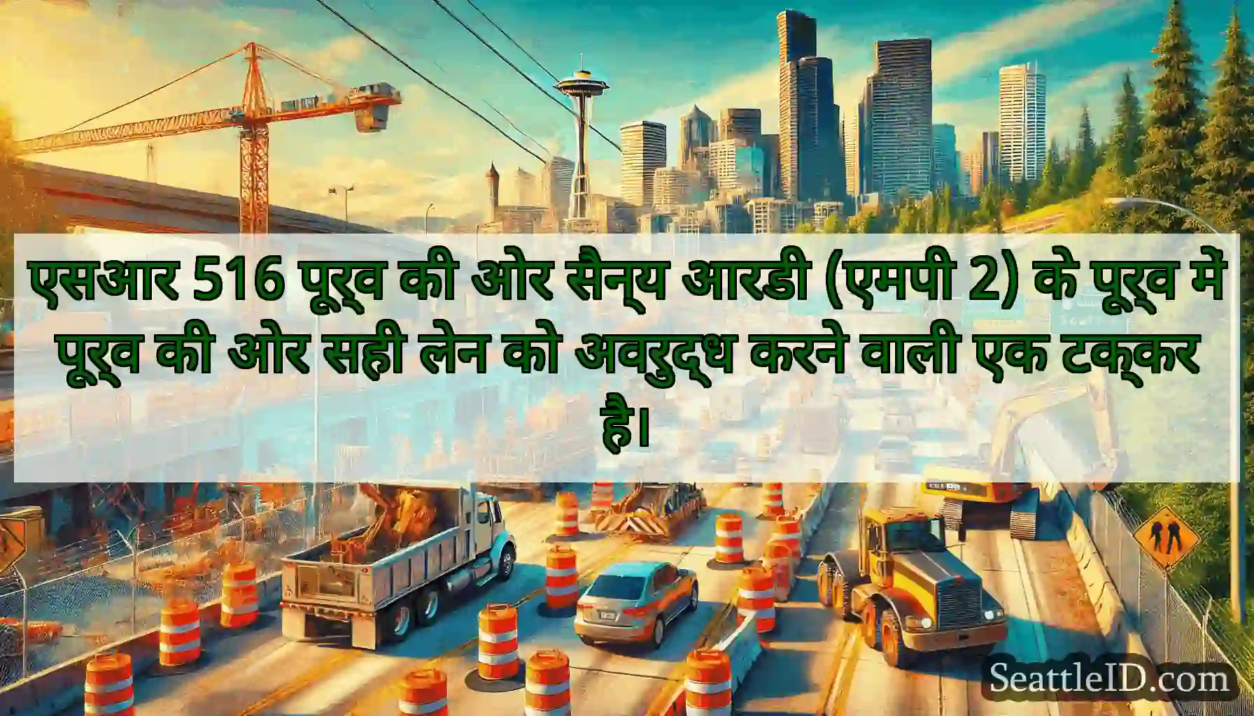 एसआर 516 पूर्व की ओर सैन्य आरडी (एमपी 2) के पूर्व