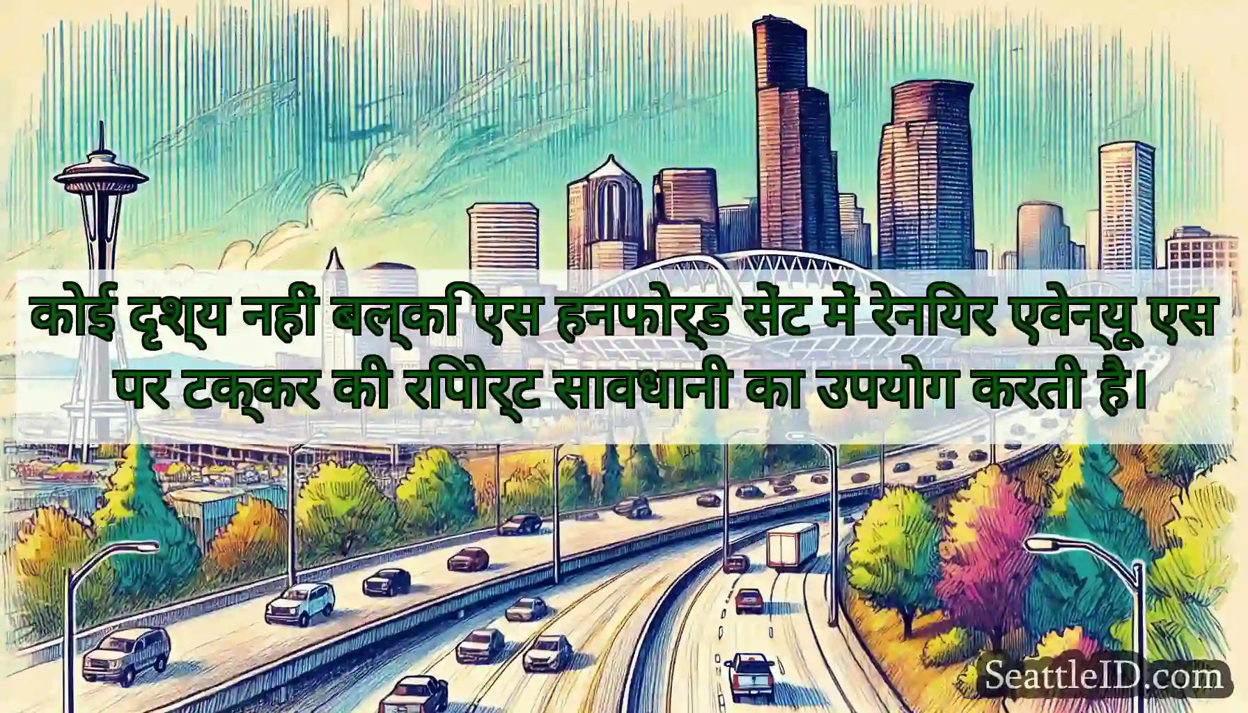 कोई दृश्य नहीं बल्कि एस हनफोर्ड सेंट में रेनियर