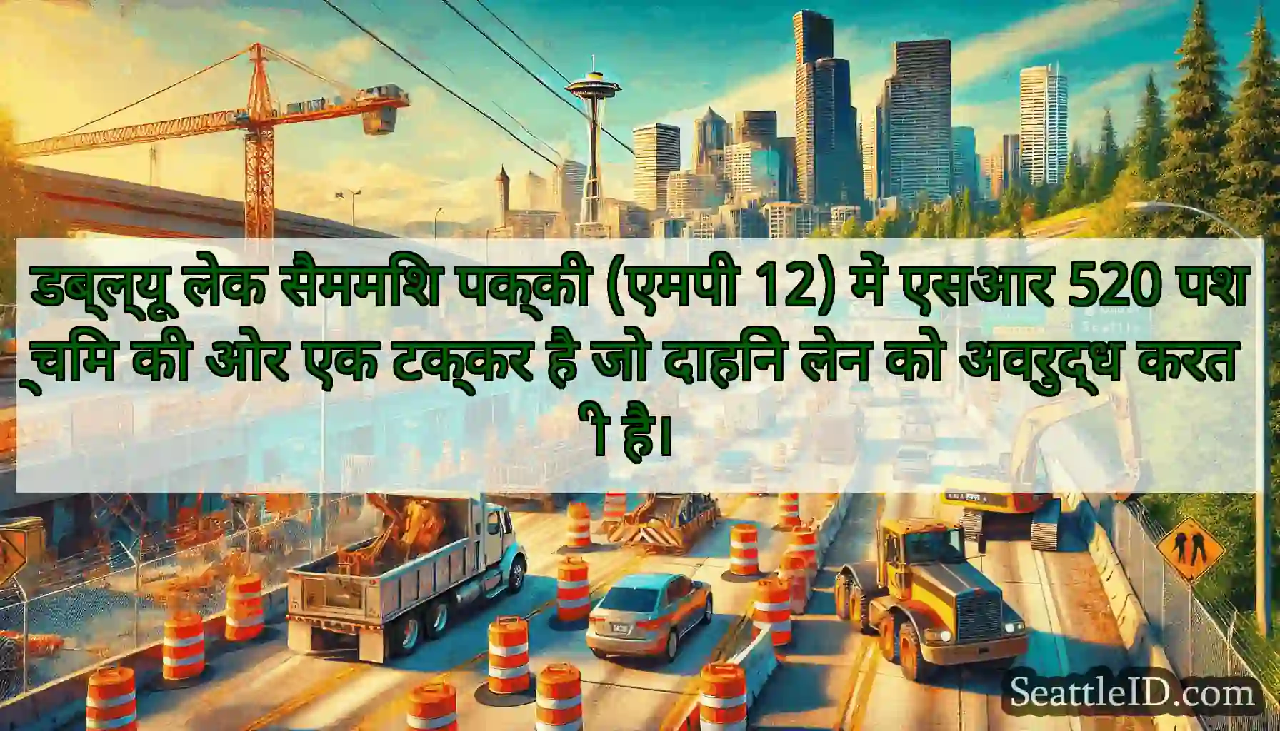 डब्ल्यू लेक सैममिश पक्की (एमपी 12) में एसआर 520