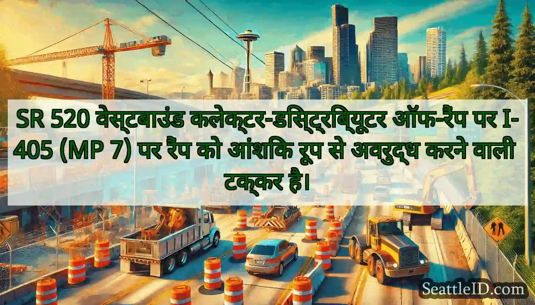 SR 520 वेस्टबाउंड कलेक्टर-डिस्ट्रिब्यूटर ऑफ-रैंप