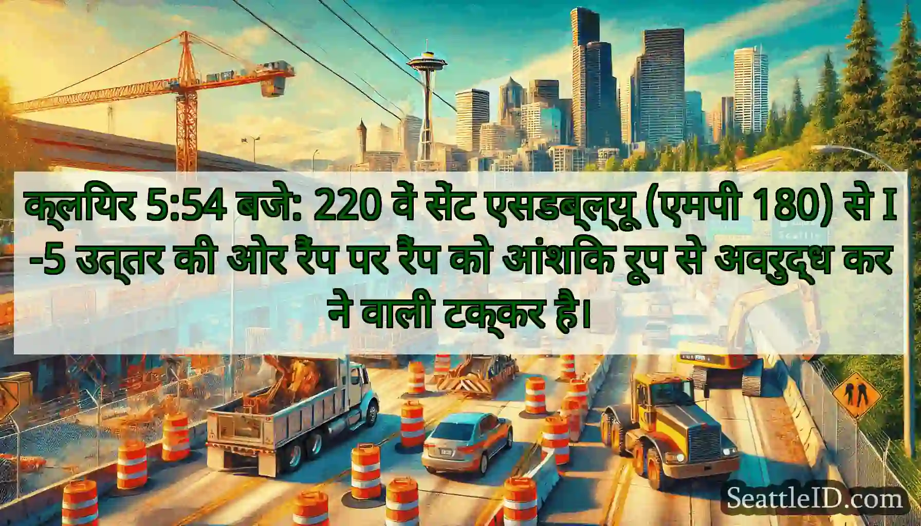 क्लियर 5:54 बजे: 220 वें सेंट एसडब्ल्यू (एमपी