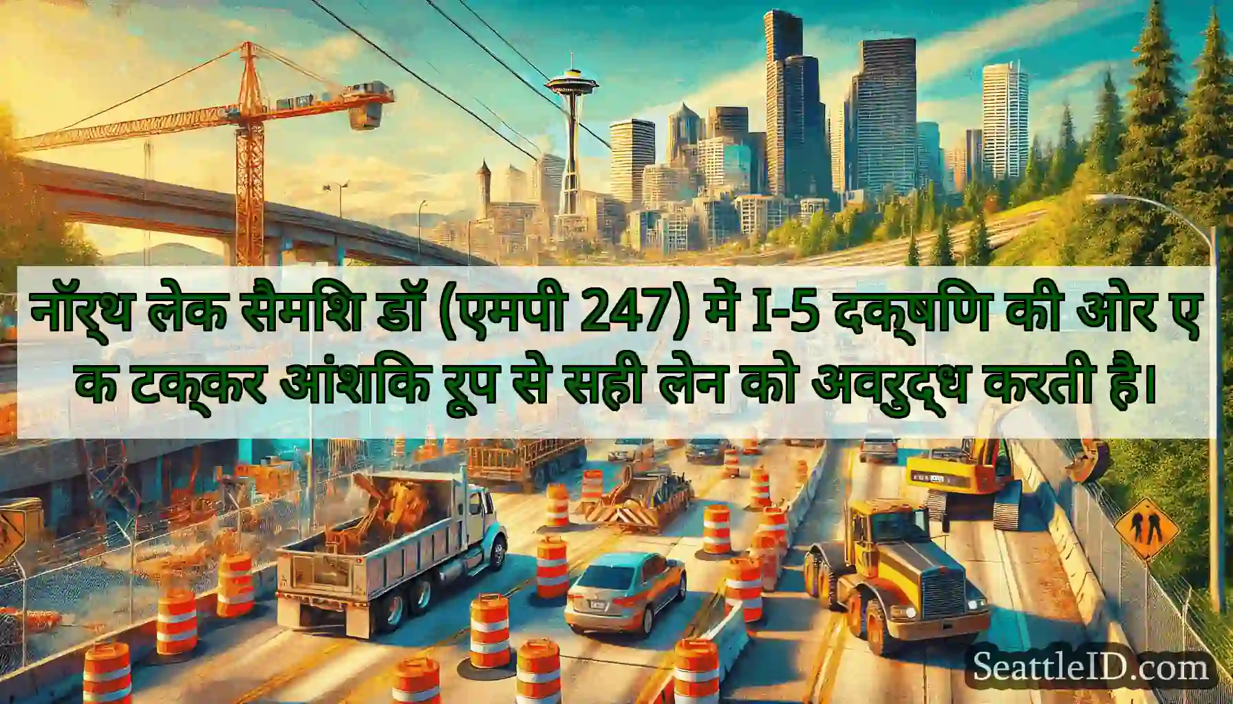 नॉर्थ लेक सैमिश डॉ (एमपी 247) में I-5 दक्षिण की