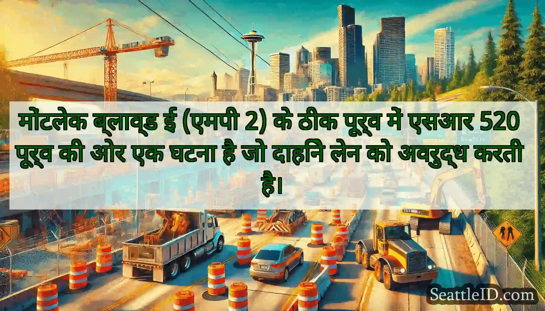 मोंटलेक ब्लाव्ड ई (एमपी 2) के ठीक पूर्व में एसआर