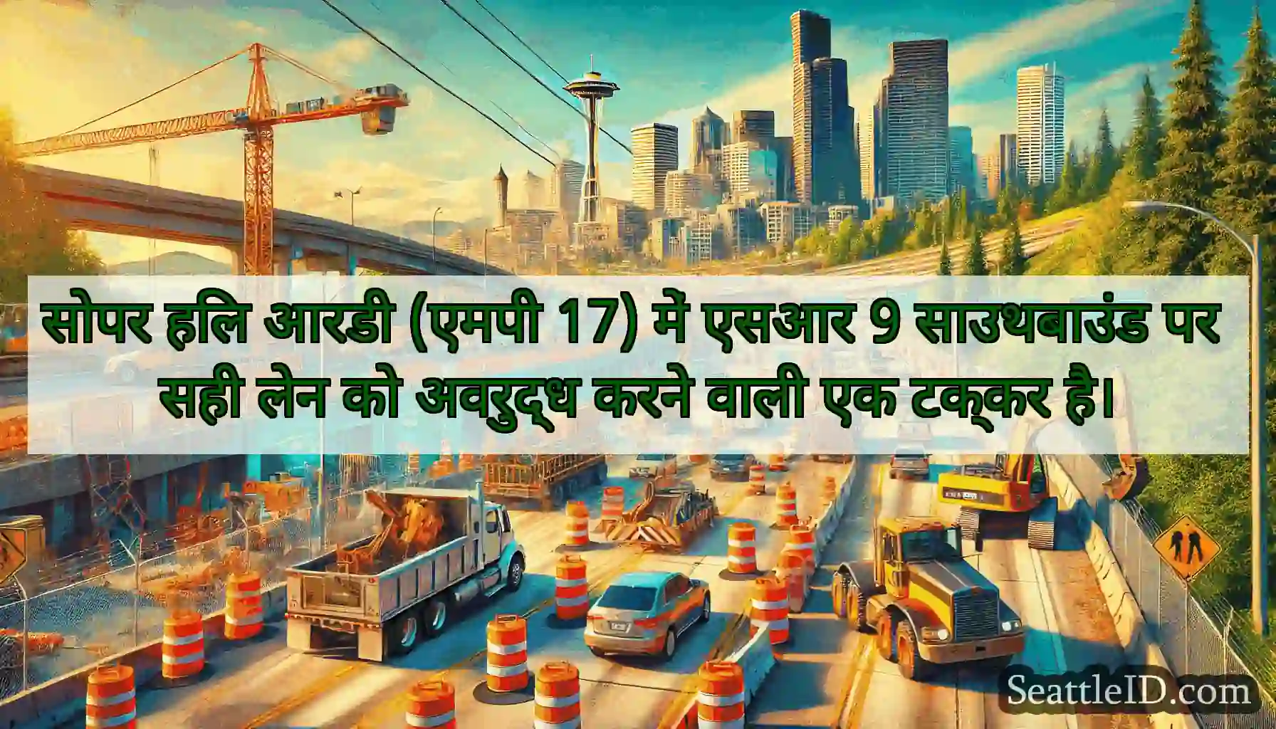 सोपर हिल आरडी (एमपी 17) में एसआर 9 साउथबाउंड पर