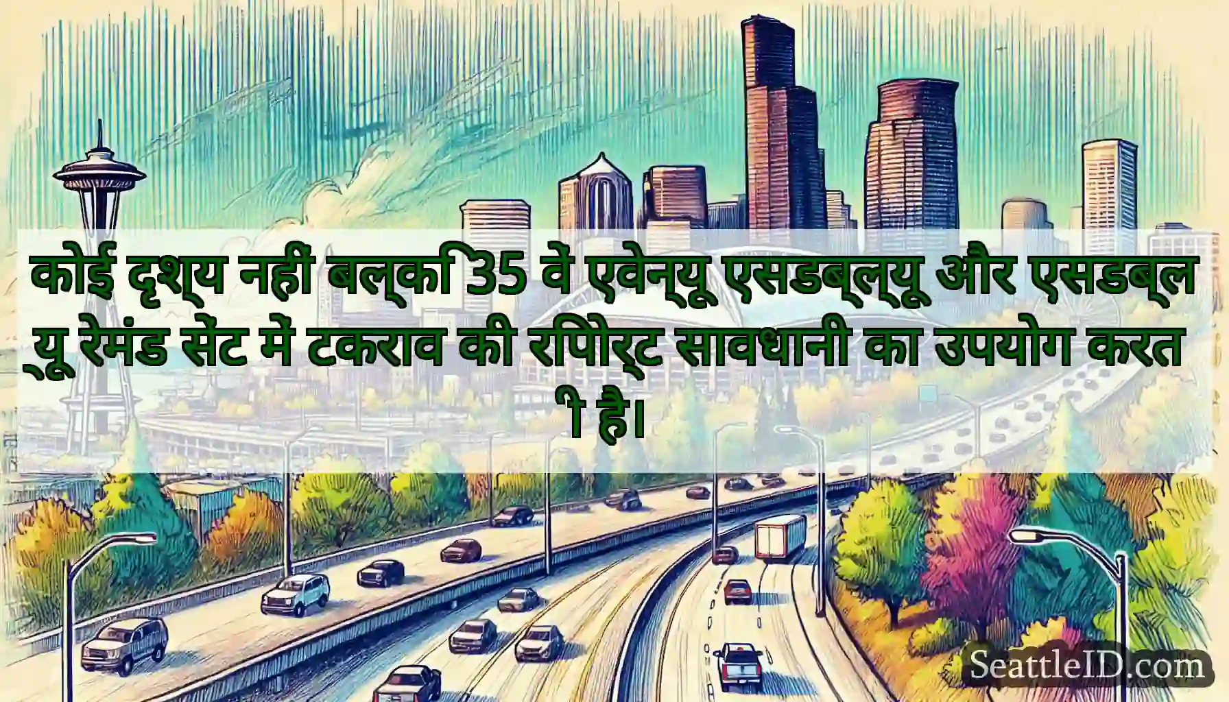 कोई दृश्य नहीं बल्कि 35 वें एवेन्यू एसडब्ल्यू और