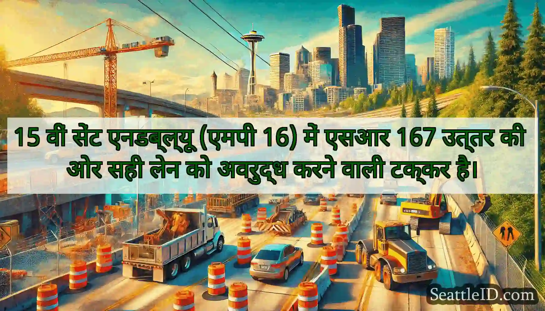 15 वीं सेंट एनडब्ल्यू (एमपी 16) में एसआर 167