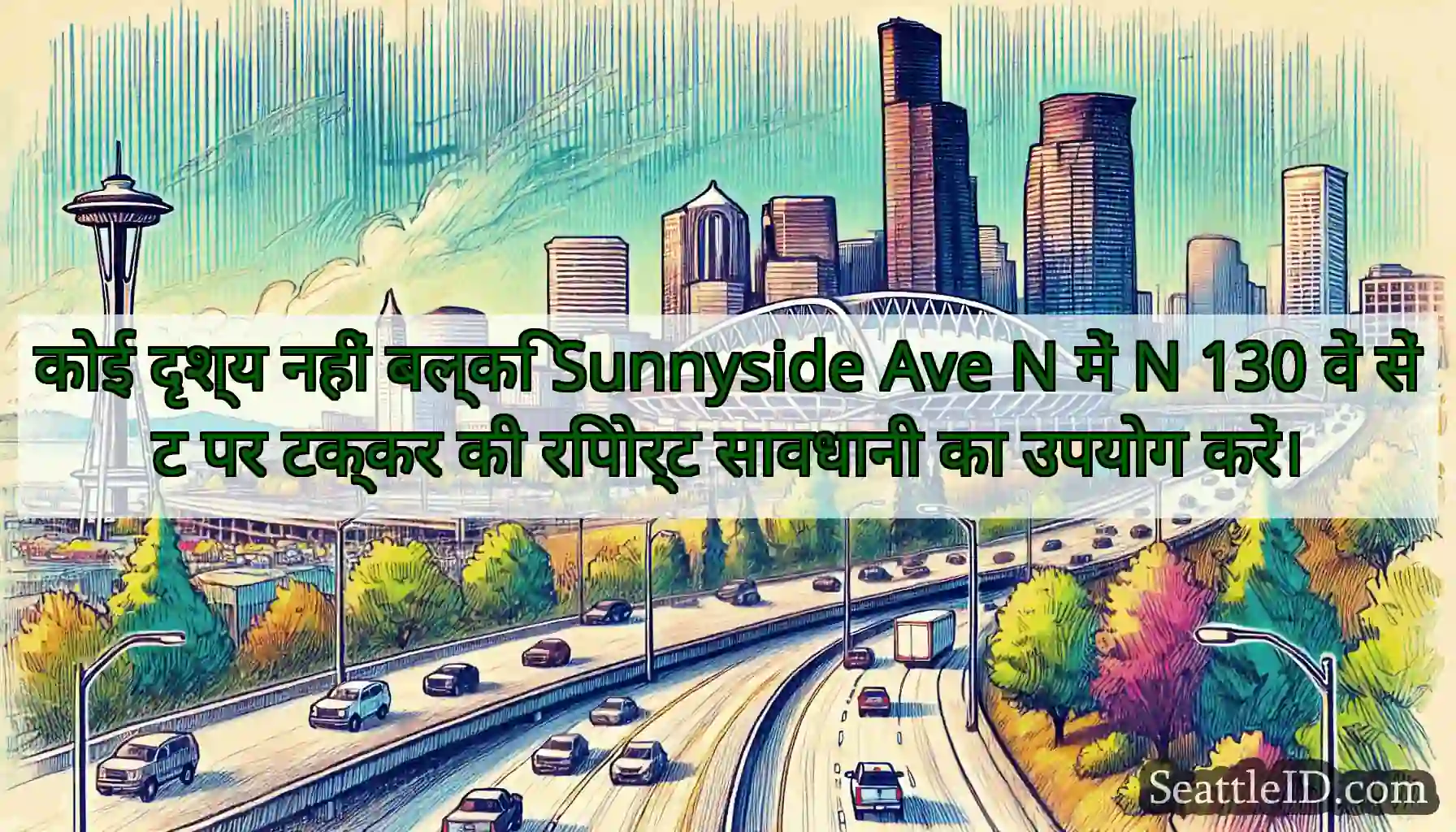 कोई दृश्य नहीं बल्कि Sunnyside Ave N में N 130