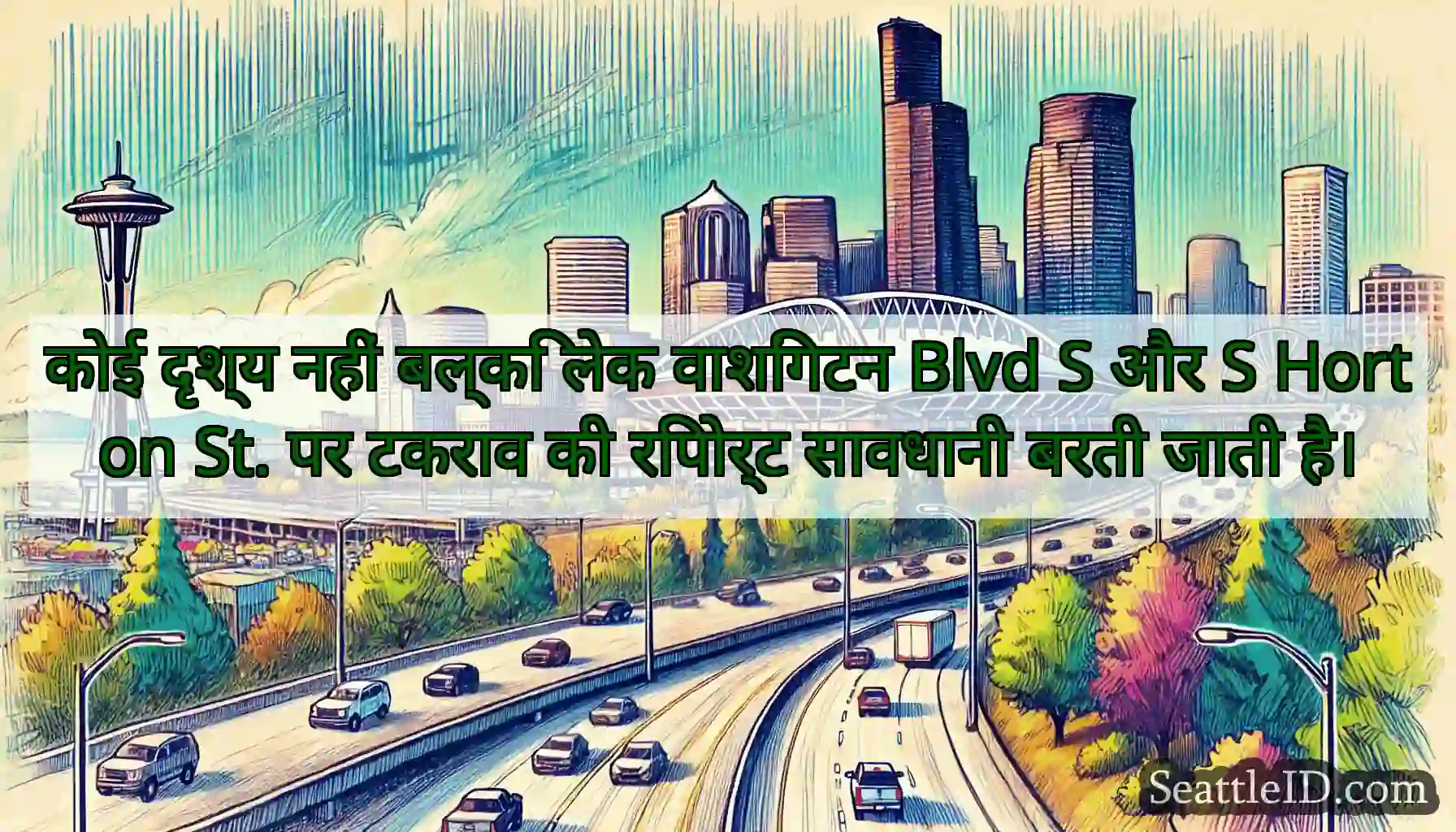 कोई दृश्य नहीं बल्कि लेक वाशिंगटन Blvd S और S