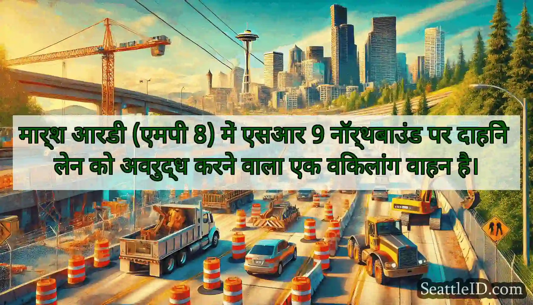 मार्श आरडी (एमपी 8) में एसआर 9 नॉर्थबाउंड पर