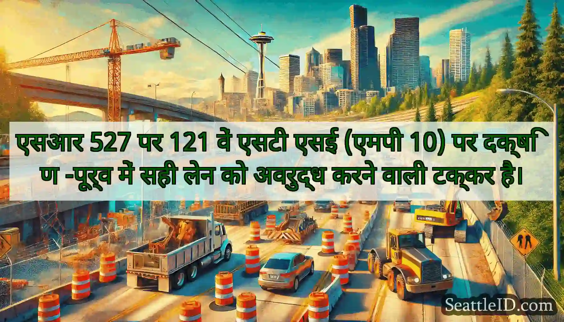 एसआर 527 पर 121 वें एसटी एसई (एमपी 10) पर दक्षिण