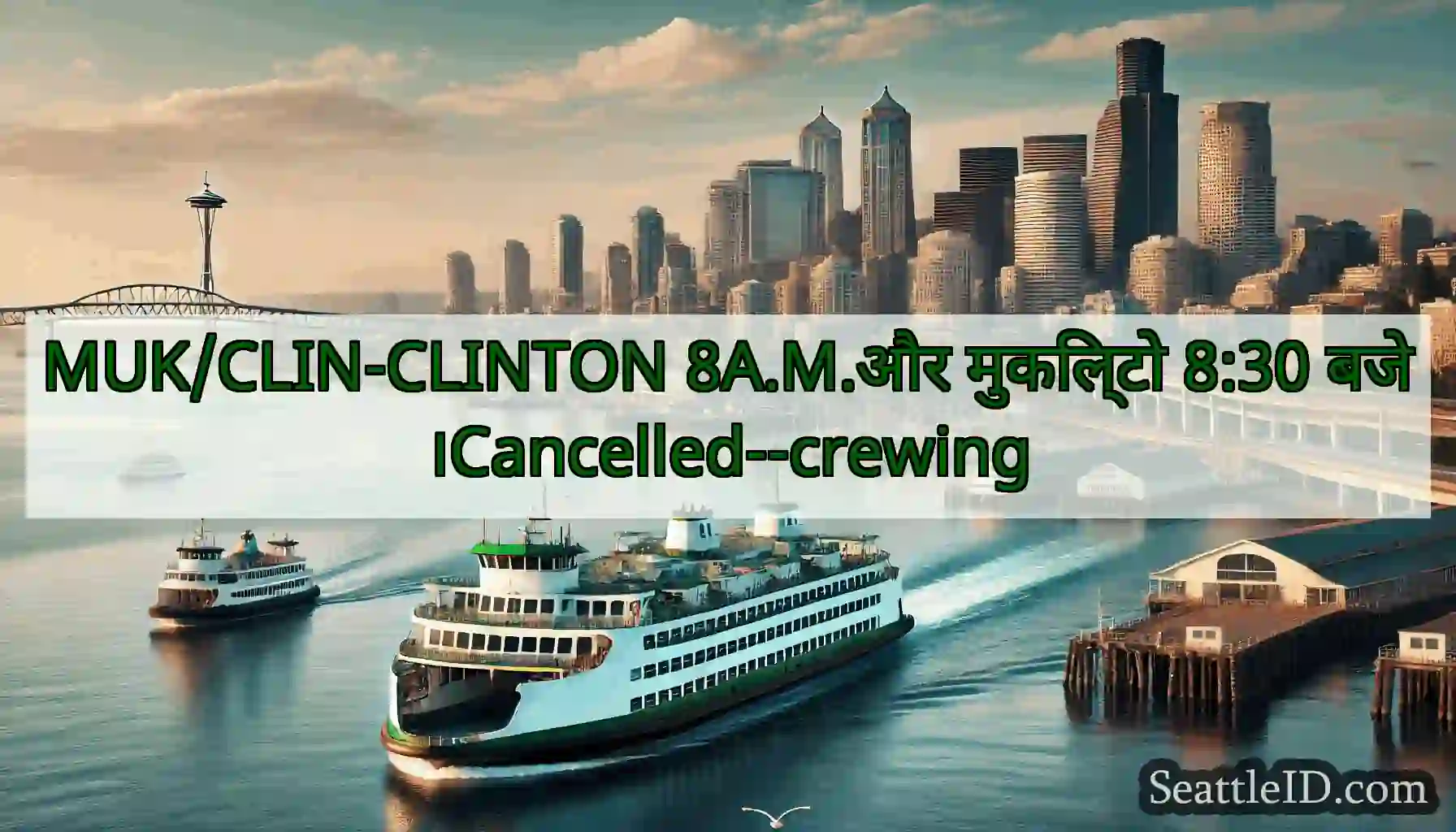 MUK/CLIN-CLINTON 8A.M.और मुकिल्टो 8:30