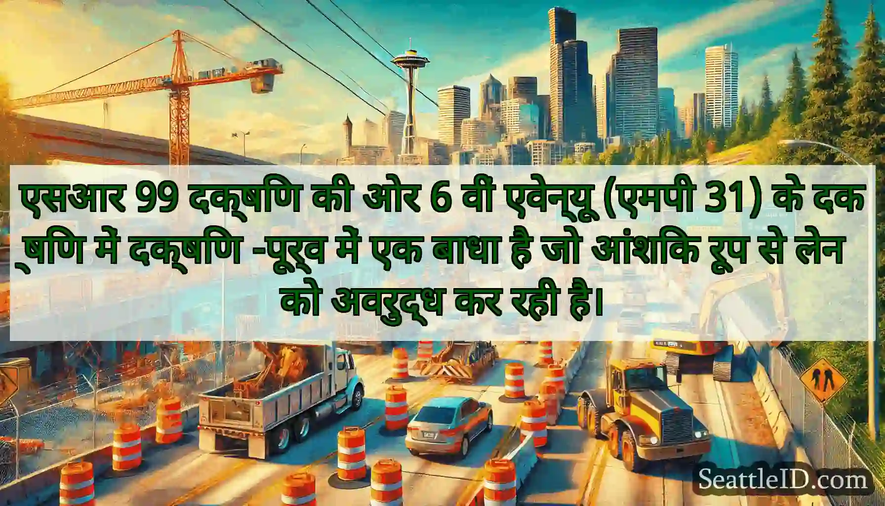 एसआर 99 दक्षिण की ओर 6 वीं एवेन्यू (एमपी 31) के