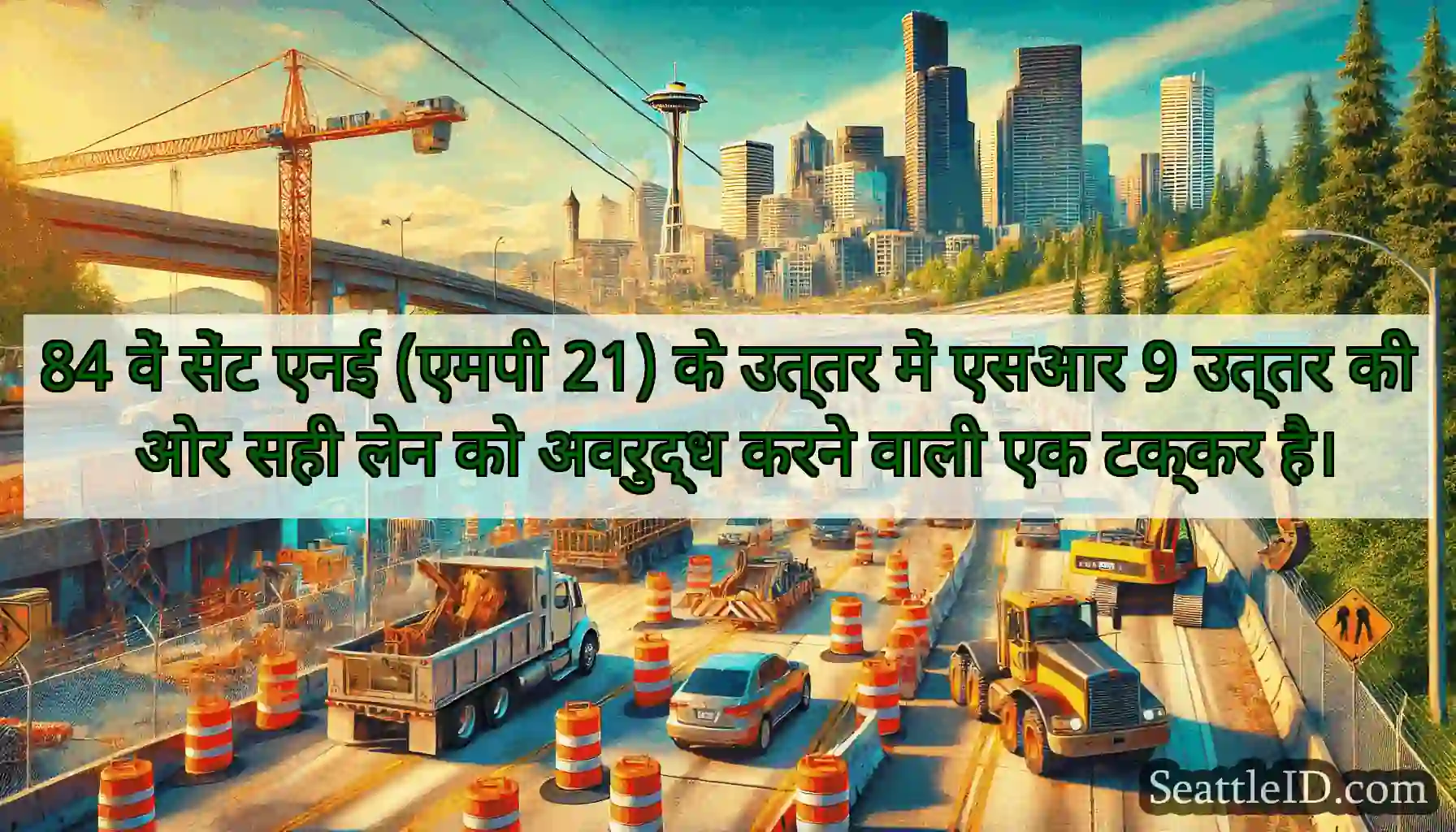 84 वें सेंट एनई (एमपी 21) के उत्तर में एसआर 9