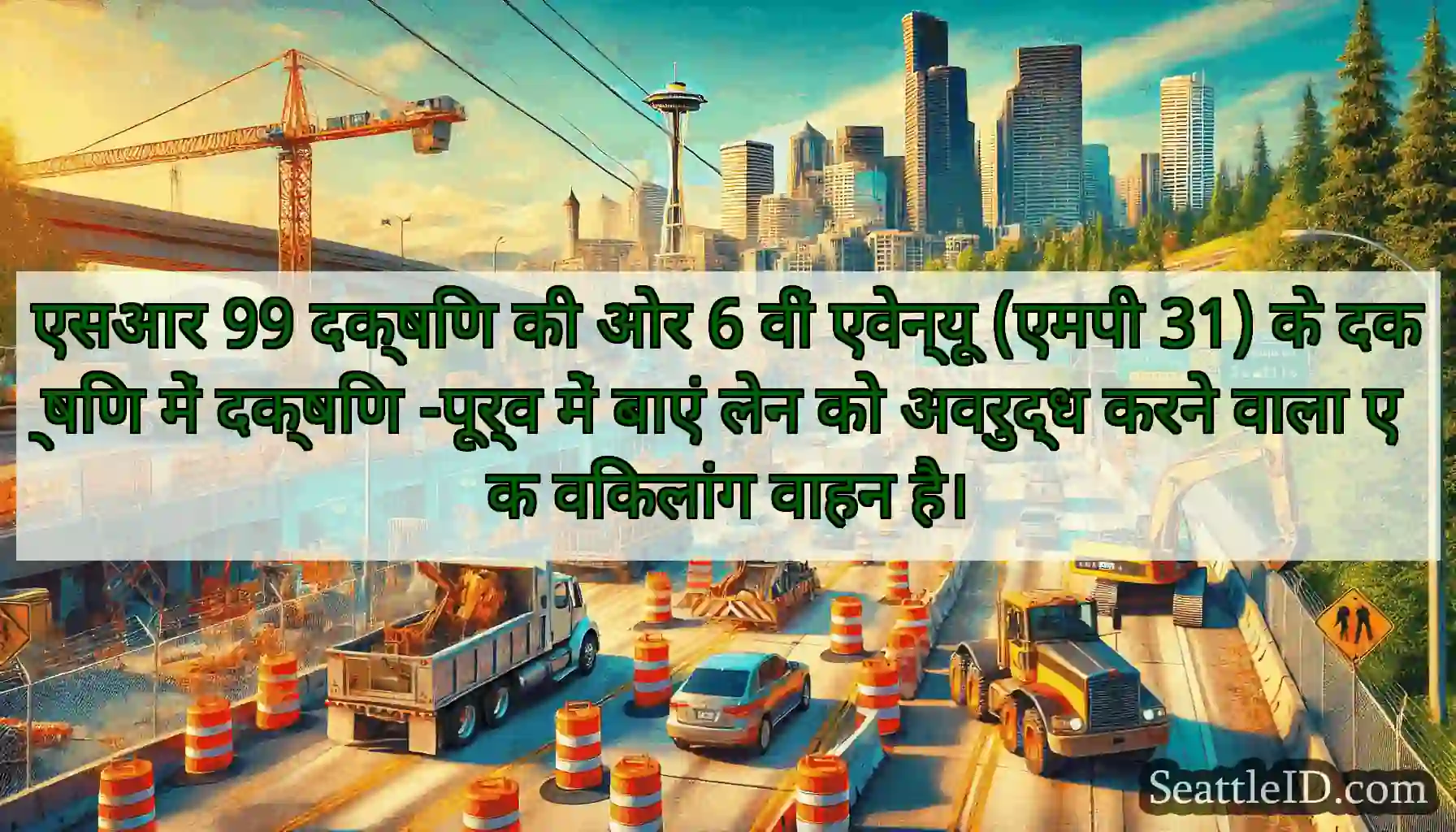 एसआर 99 दक्षिण की ओर 6 वीं एवेन्यू (एमपी 31) के