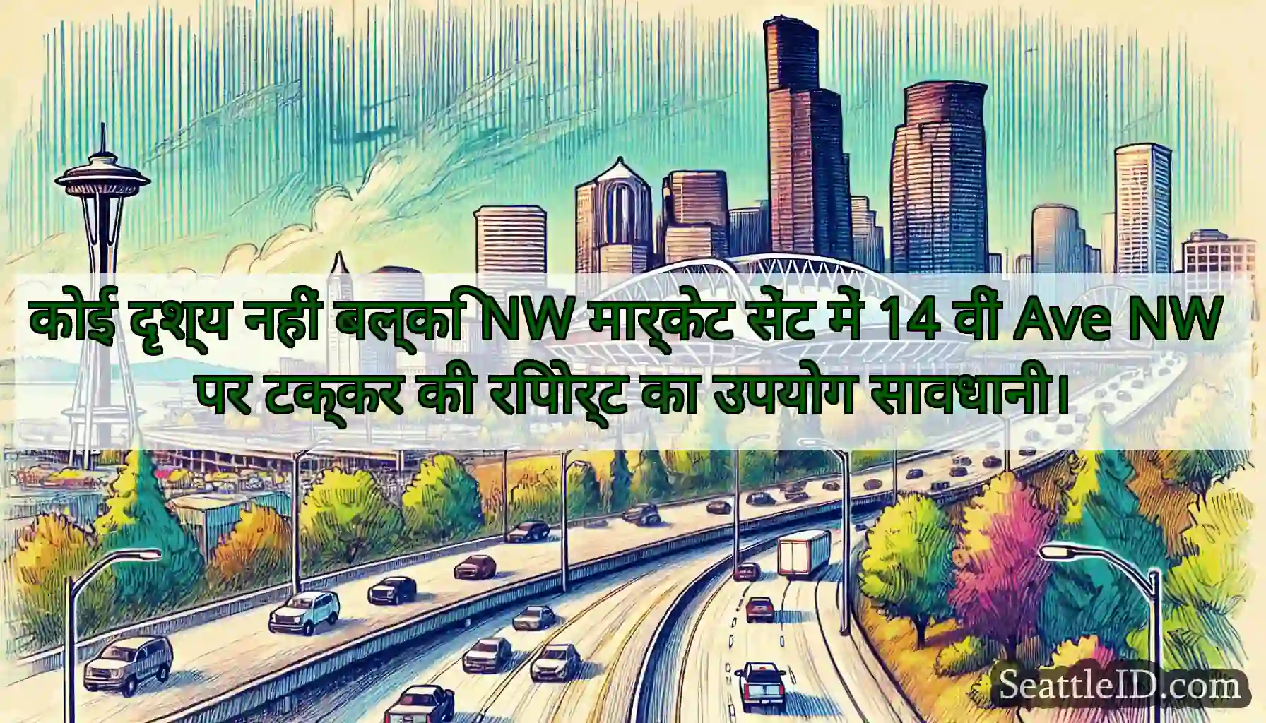 कोई दृश्य नहीं बल्कि NW मार्केट सेंट में 14 वीं