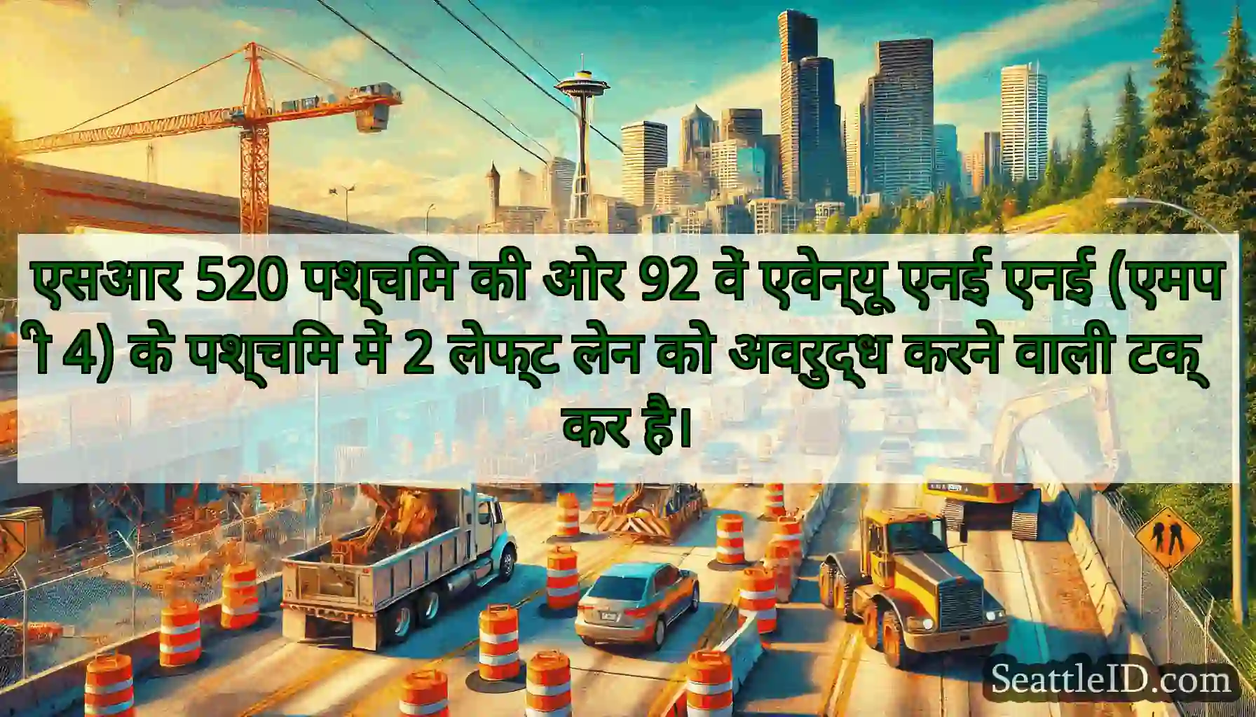 एसआर 520 पश्चिम की ओर 92 वें एवेन्यू एनई एनई