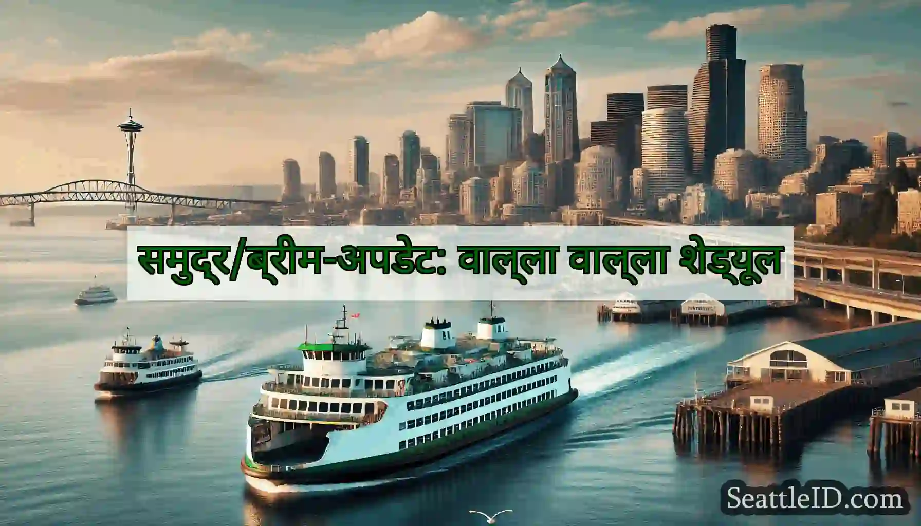 समुद्र/ब्रीम-अपडेट: वाल्ला वाल्ला शेड्यूल
