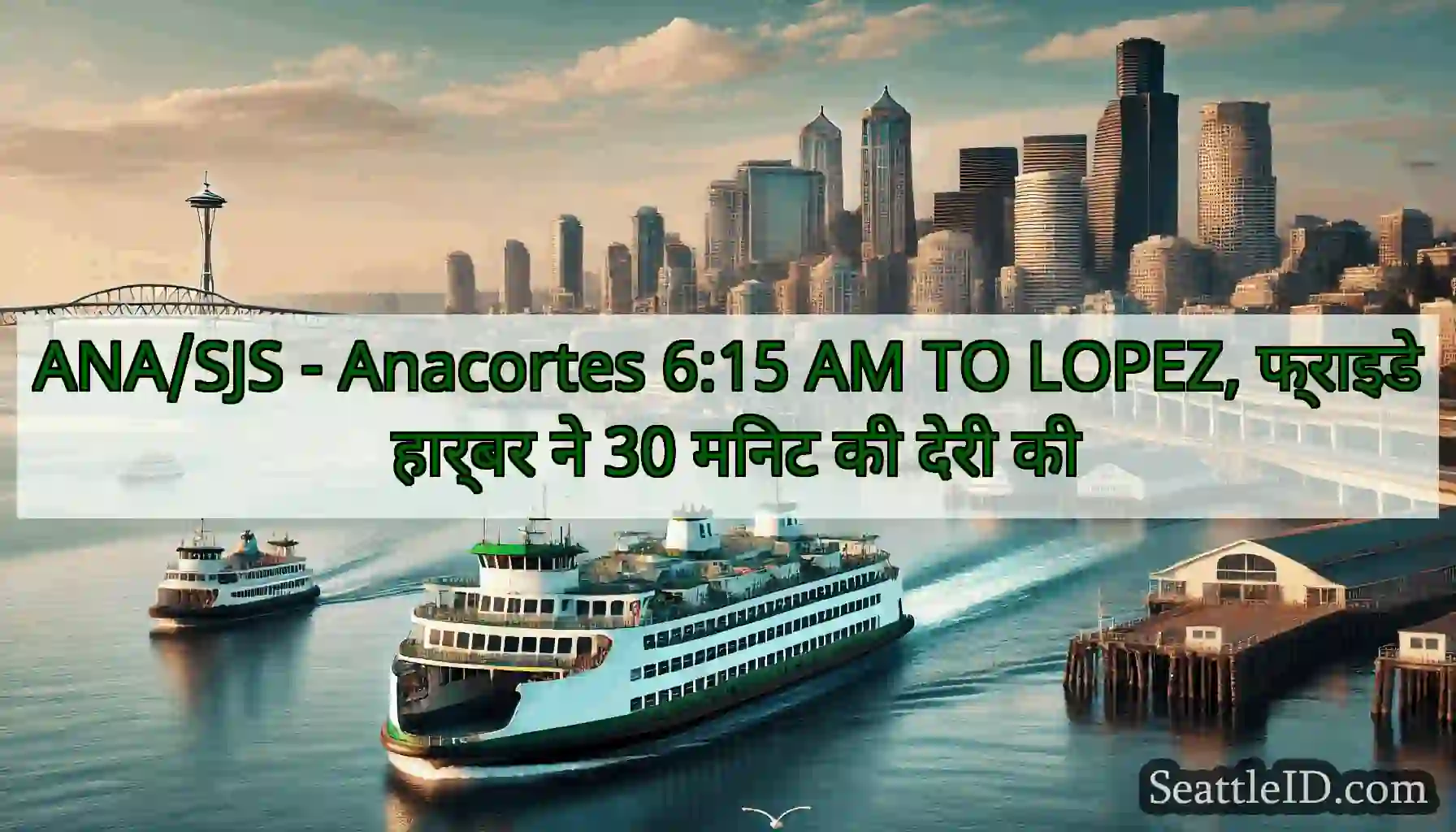 ANA/SJS - Anacortes 6:15 AM TO LOPEZ, फ्राइडे