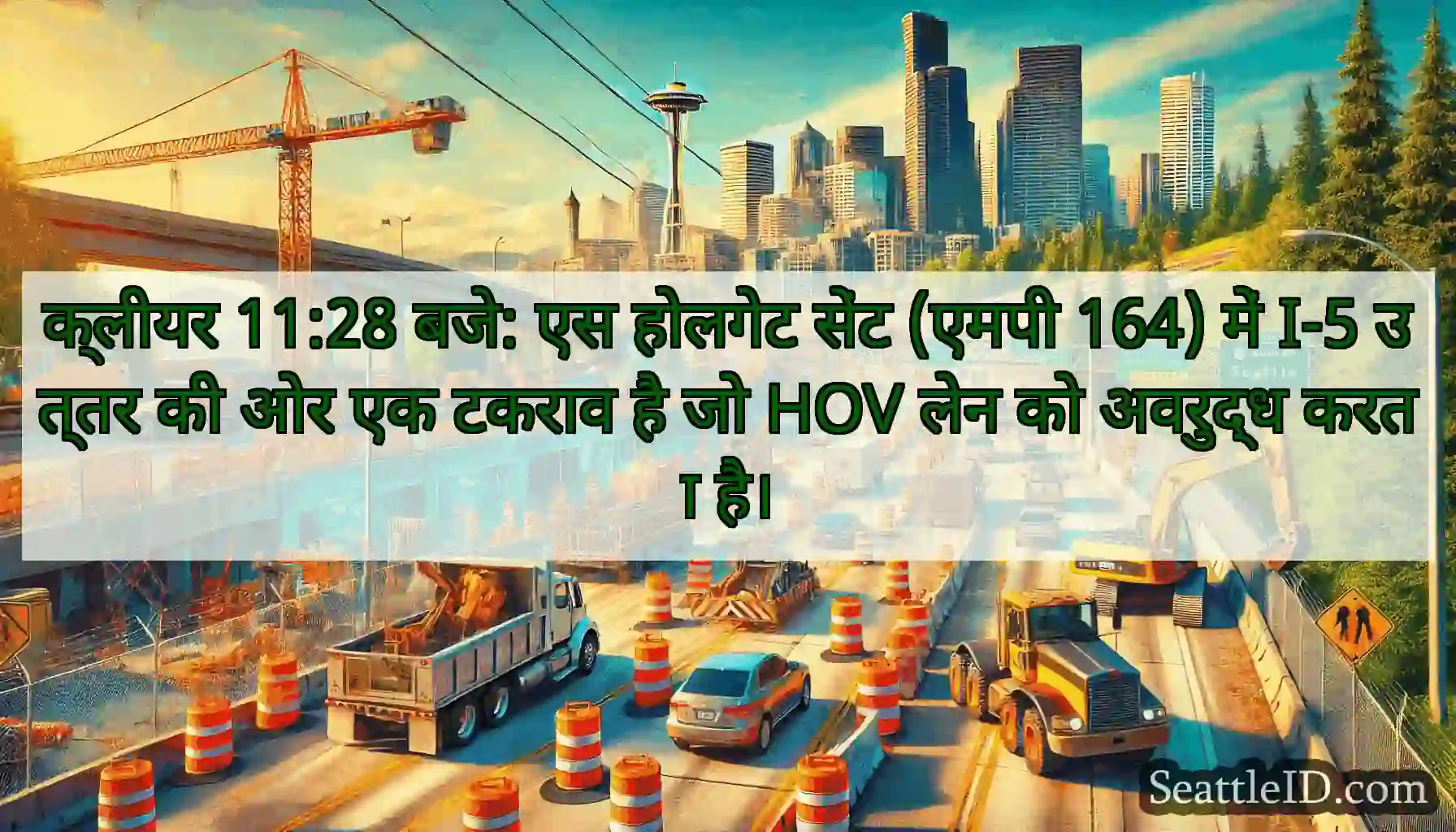 क्लीयर 11:28 बजे: एस होलगेट सेंट (एमपी 164) में