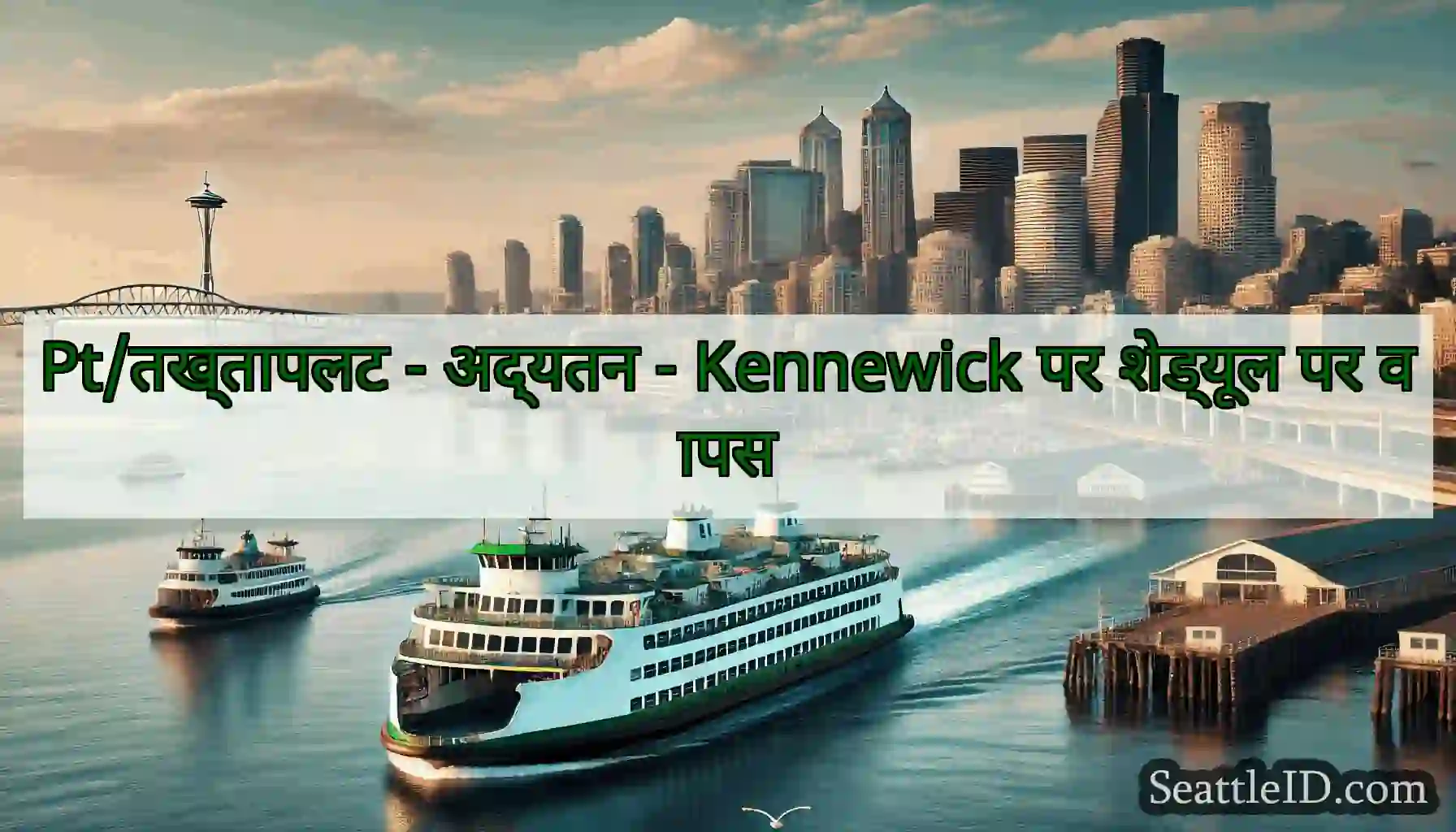 Pt/तख्तापलट - अद्यतन - Kennewick पर शेड्यूल पर