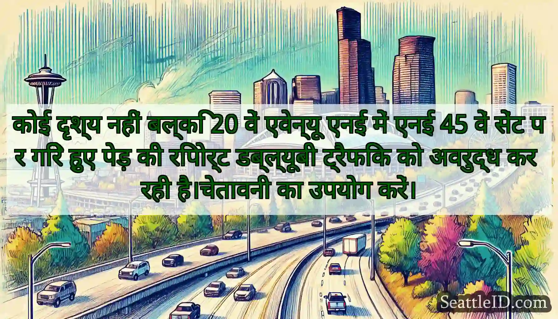 कोई दृश्य नहीं बल्कि 20 वें एवेन्यू एनई में एनई