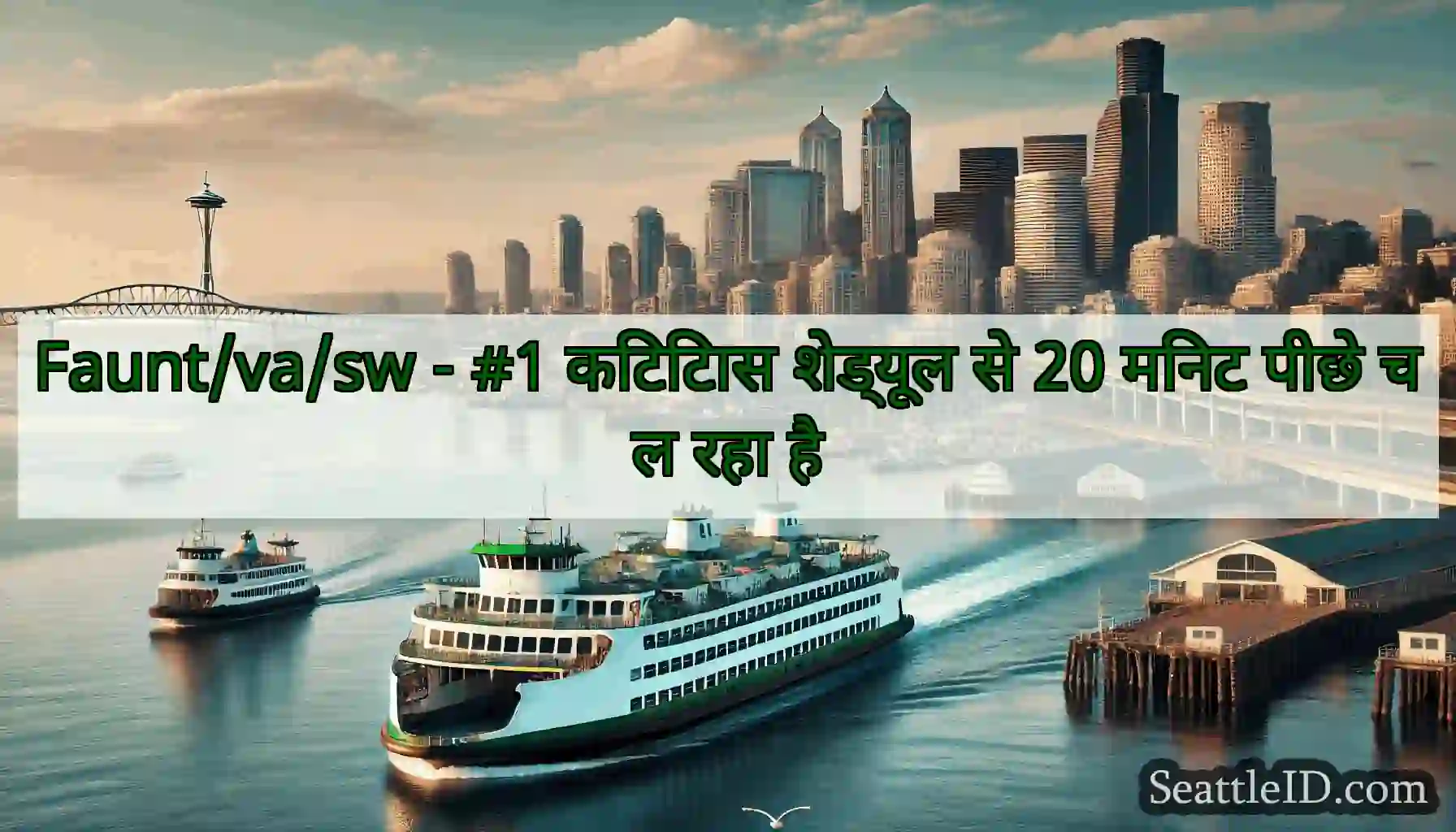 Faunt/va/sw - #1 किटिटास शेड्यूल से 20 मिनट पीछे