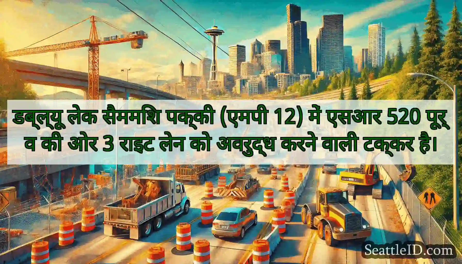 डब्ल्यू लेक सैममिश पक्की (एमपी 12) में एसआर 520