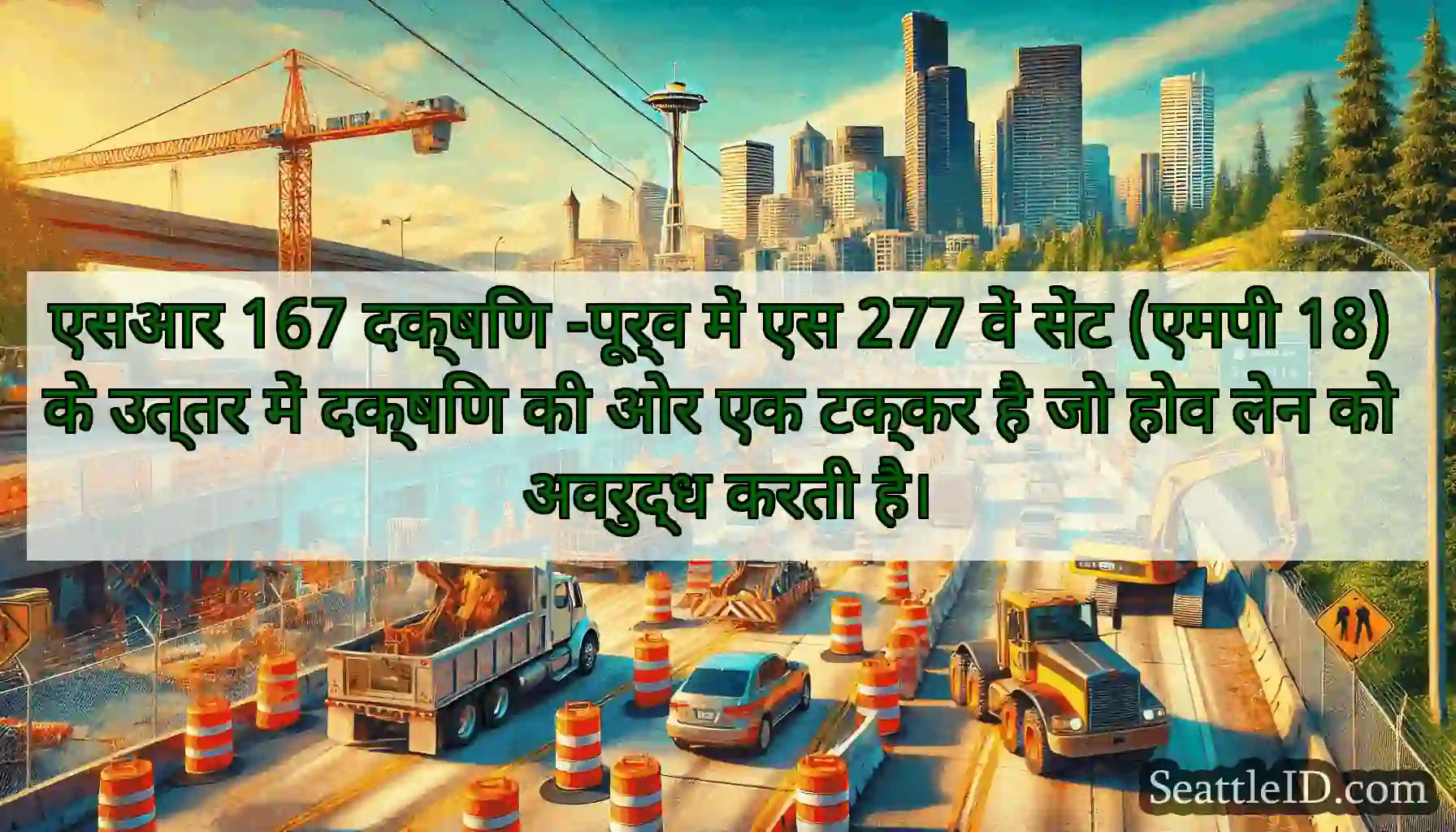 एसआर 167 दक्षिण -पूर्व में एस 277 वें सेंट (एमपी