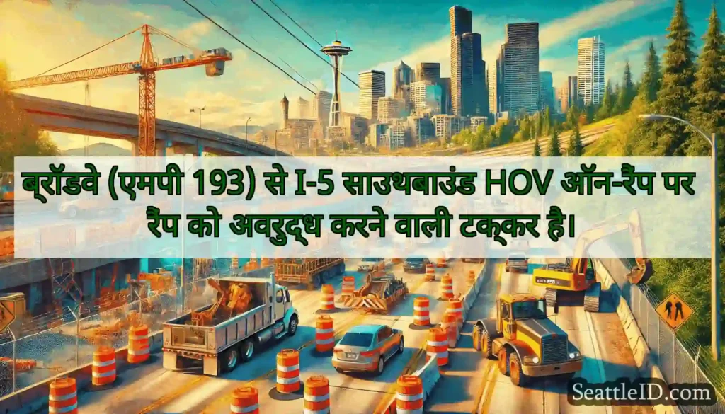 ब्रॉडवे (एमपी 193) से I-5 साउथबाउंड HOV ऑन-रैंप