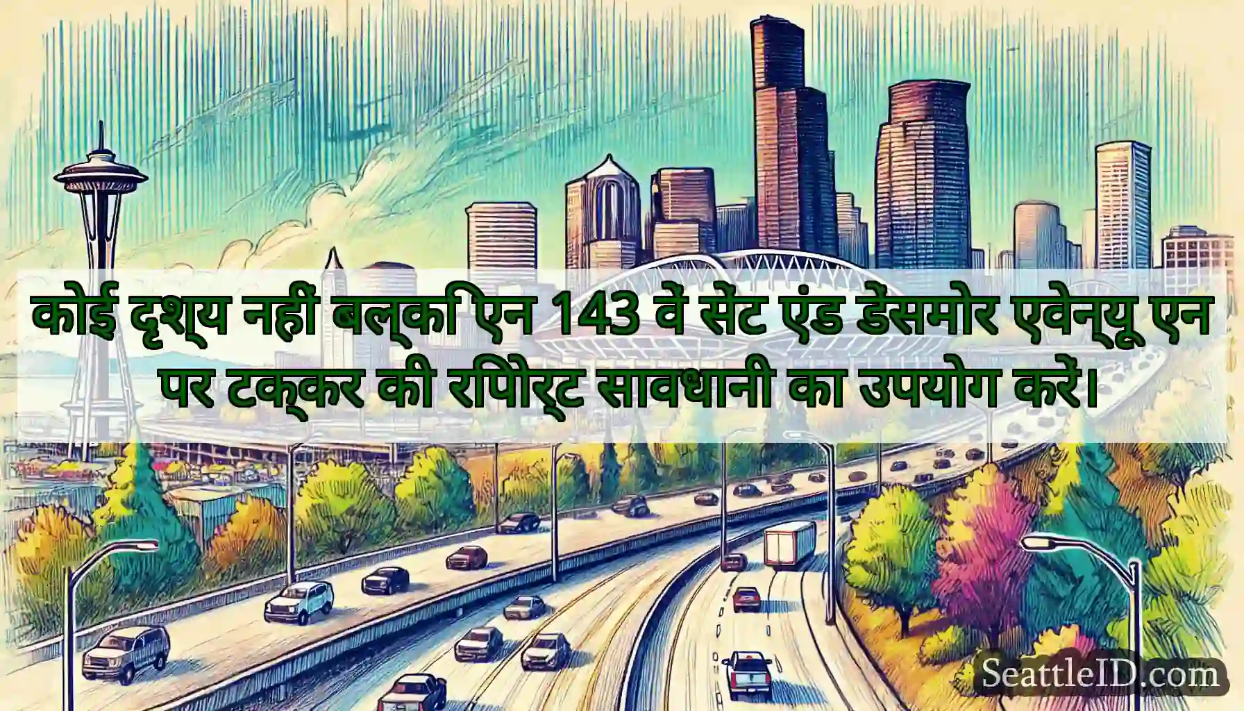 कोई दृश्य नहीं बल्कि एन 143 वें सेंट एंड डेंसमोर
