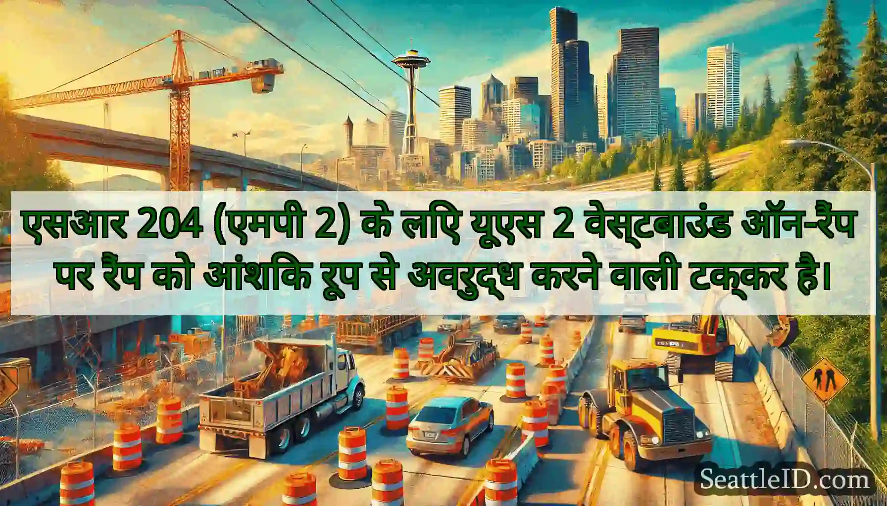 एसआर 204 (एमपी 2) के लिए यूएस 2 वेस्टबाउंड