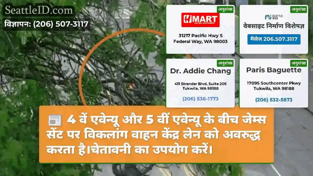 4 वें एवेन्यू और 5 वीं एवेन्यू के बीच जेम्स सेंट