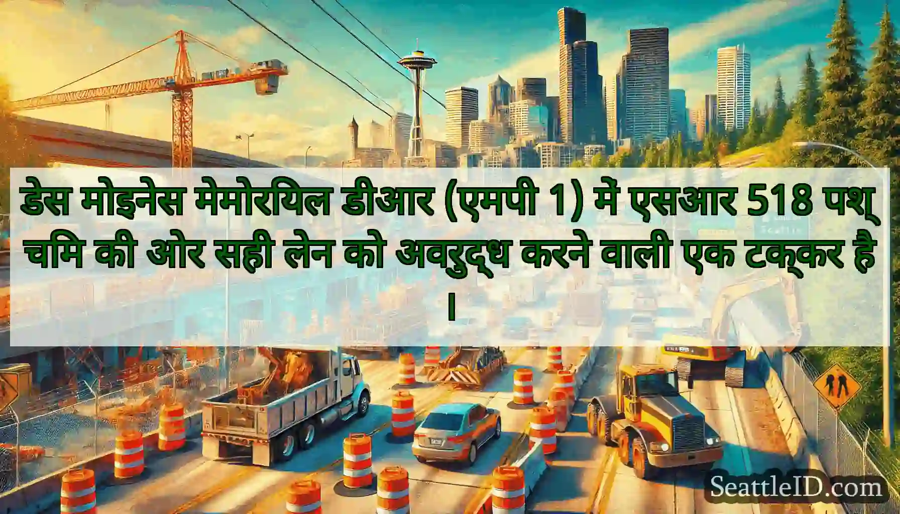 डेस मोइनेस मेमोरियल डीआर (एमपी 1) में एसआर 518