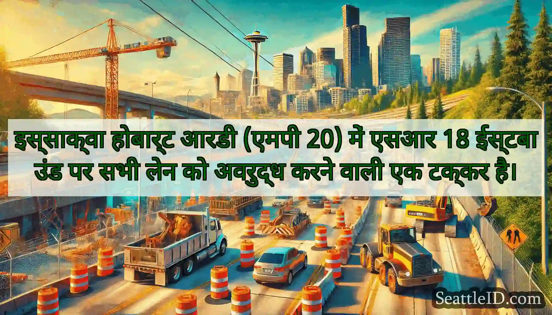 इस्साक्वा होबार्ट आरडी (एमपी 20) में एसआर 18