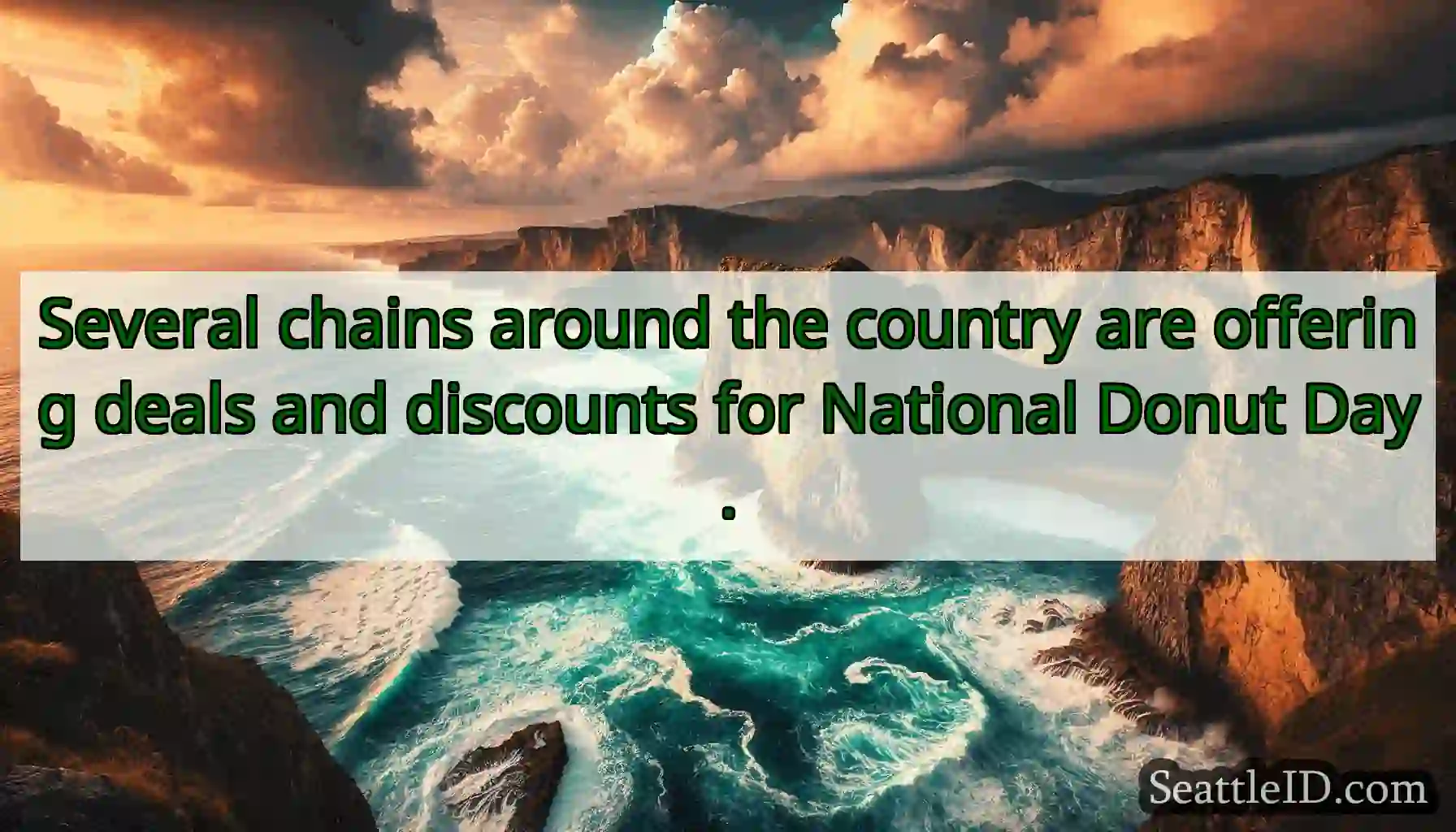 Several chains around the country are offering